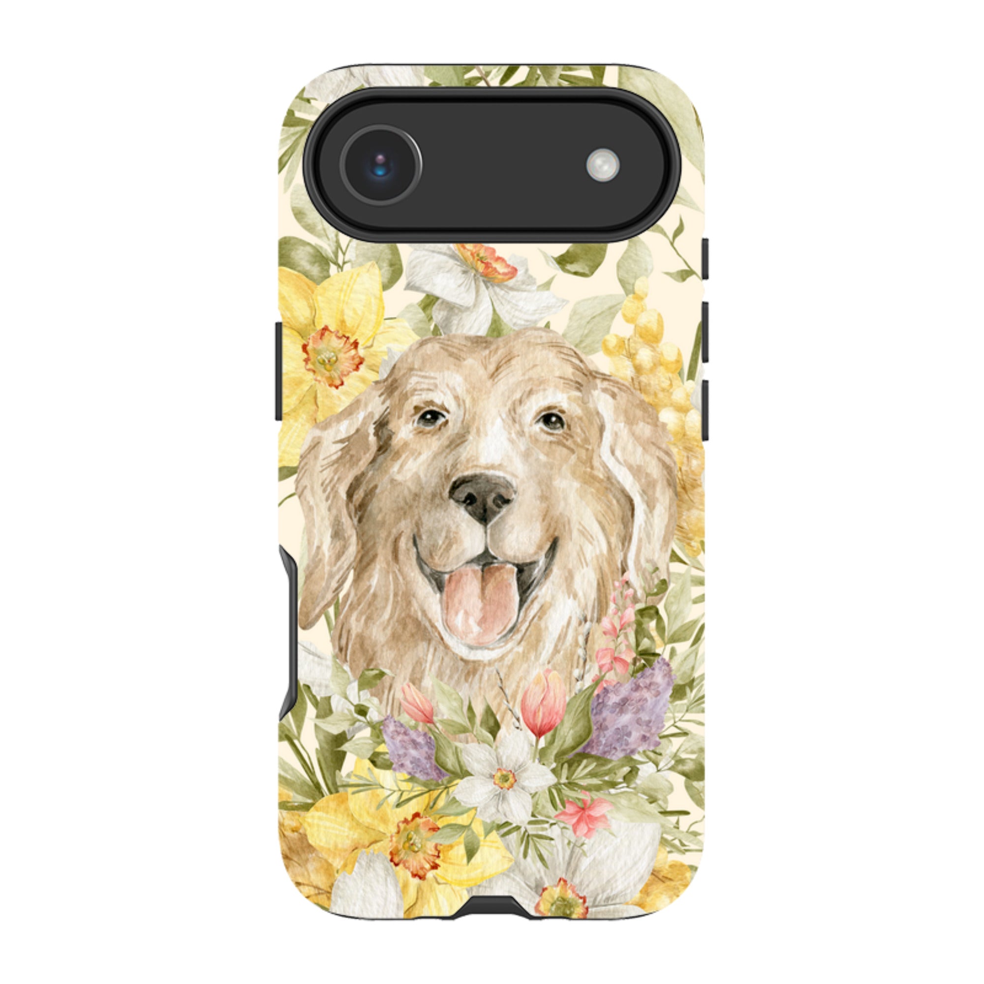 iPhone MagSafe Tough Case -  Floral Dog