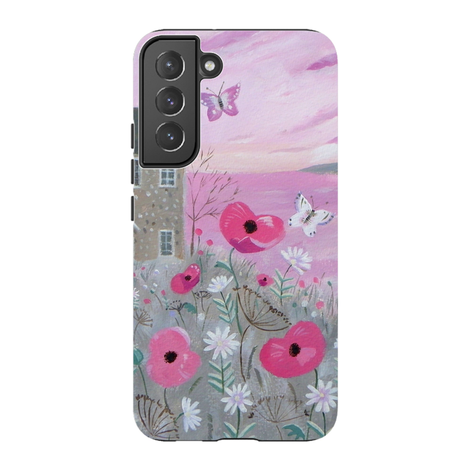 Samsung Tough Case - Seaside Flowers By Mary Stubberfield