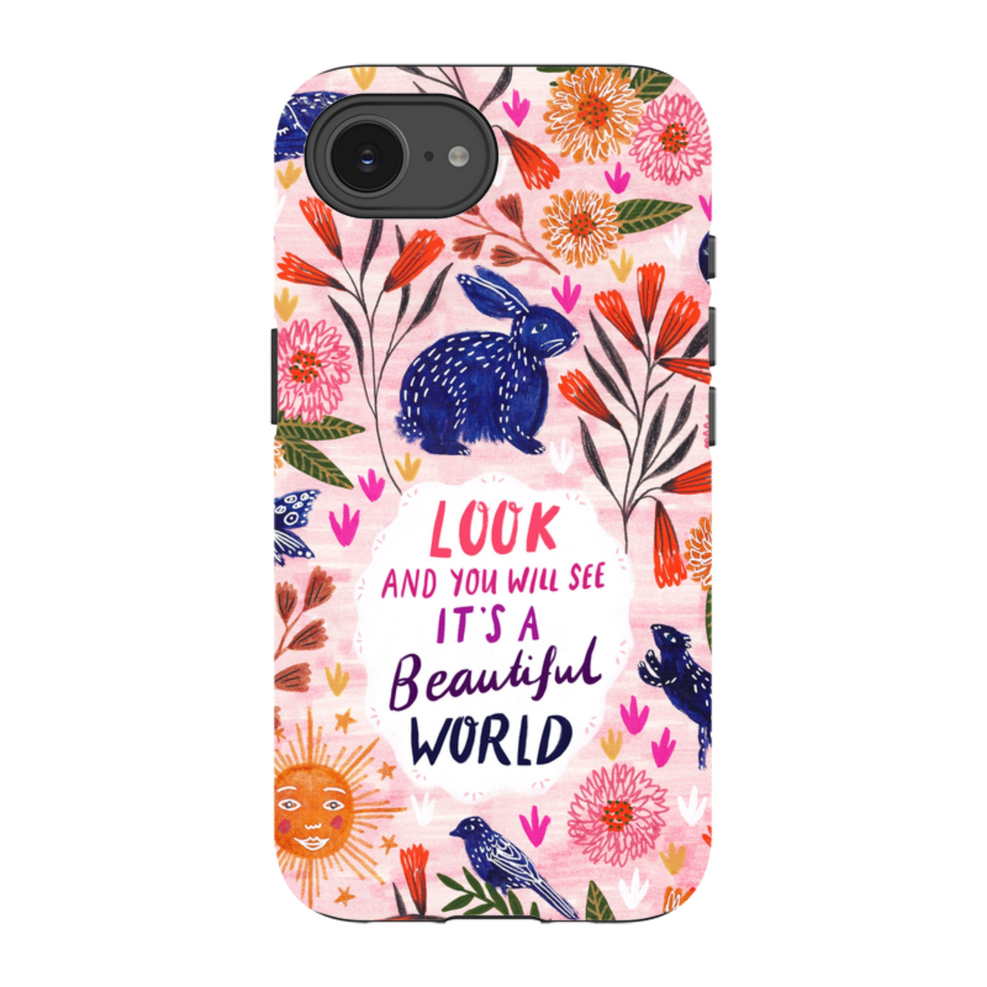 iPhone Tough Case - Beautiful World By Lee Foster Wilson