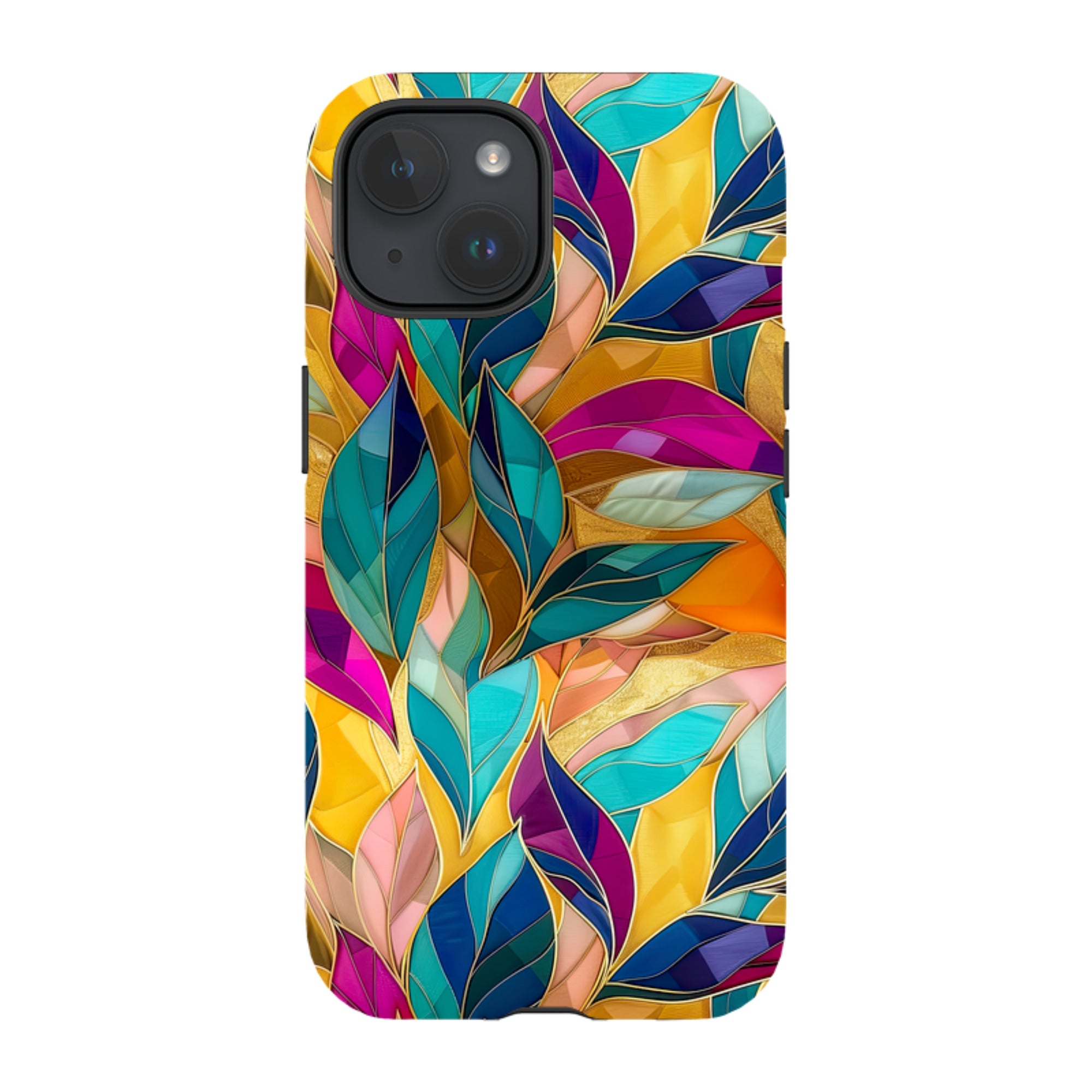 iPhone MagSafe Tough Case - River Leaves