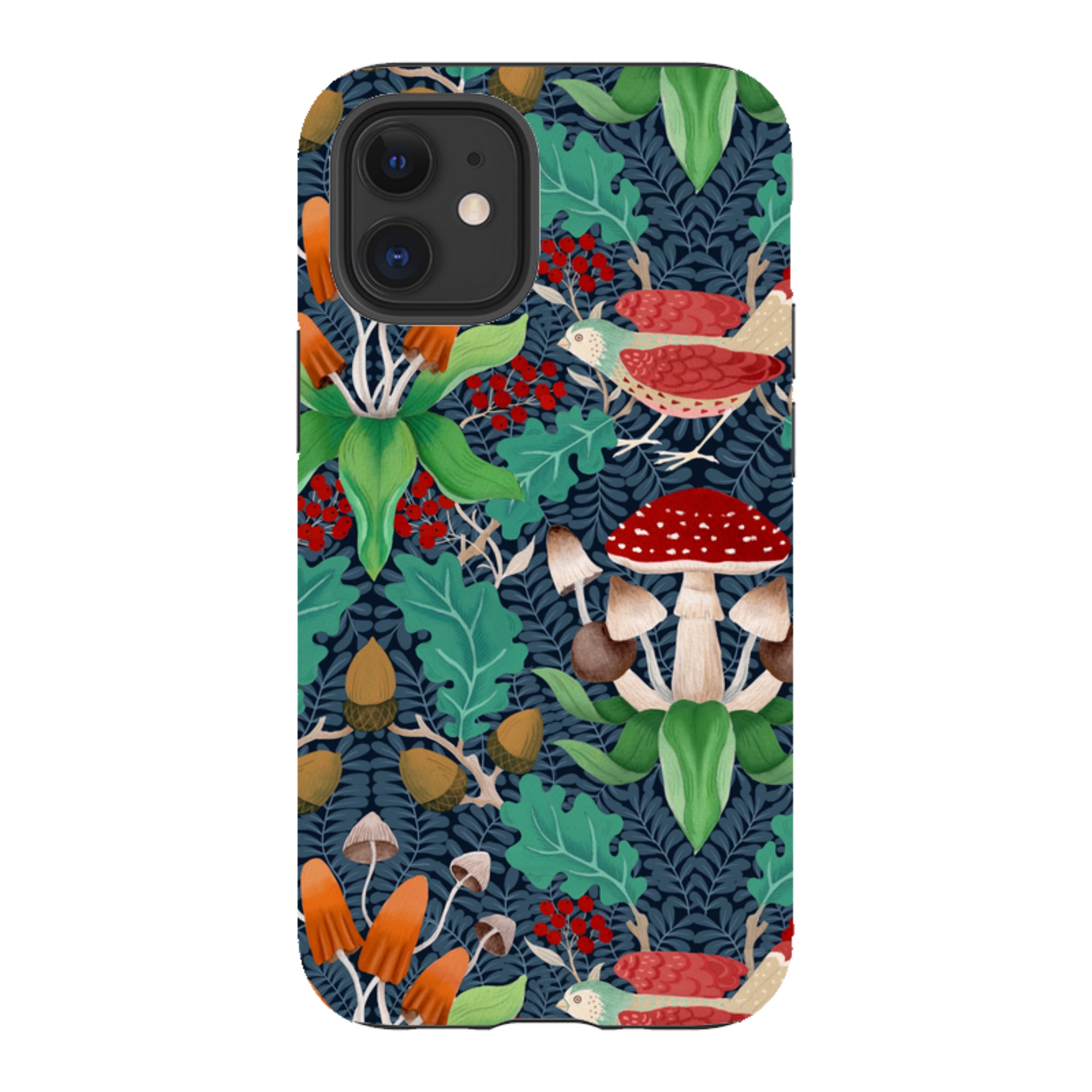 iPhone Tough Case - Mushrooms By Bex Parkin