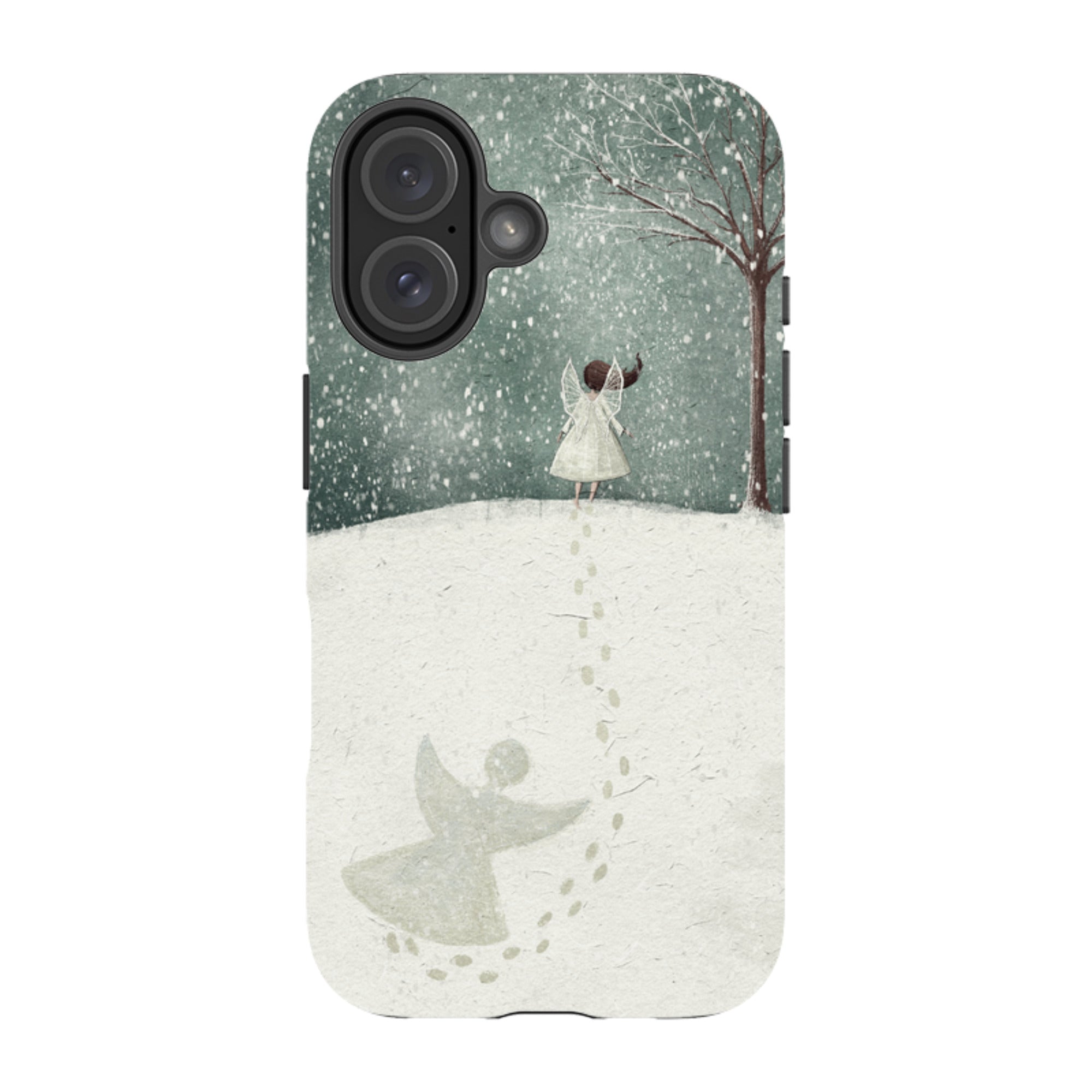 iPhone Tough Case - Snow Angel By Maja Lindberg
