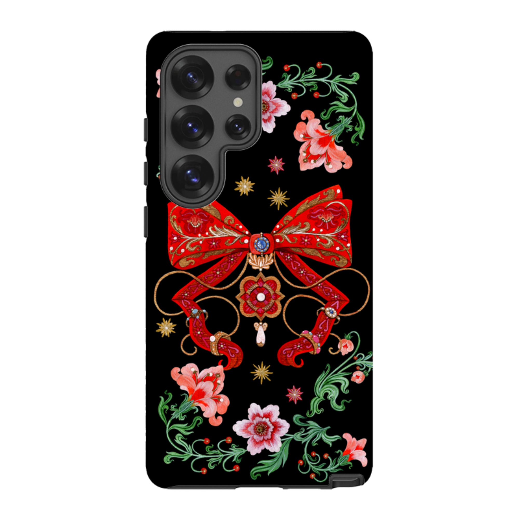 Samsung Tough  Case - Five Gold Ring By Maria Matos