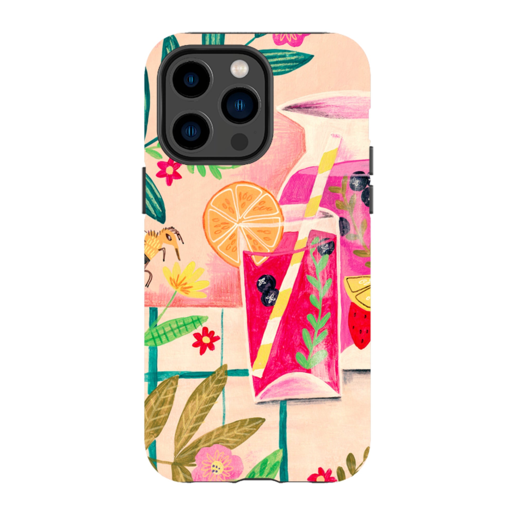 iPhone Tough Case - Drink By Caroline Bonne Muller