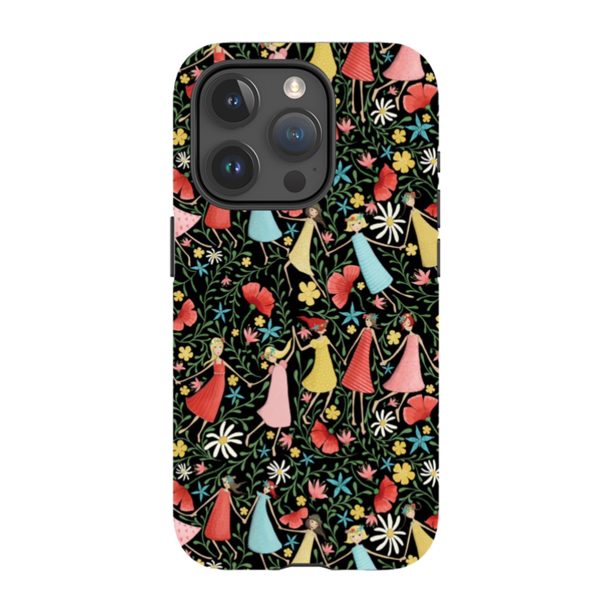 iPhone Tough Case - Midsummer Dance By Maja Lindberg