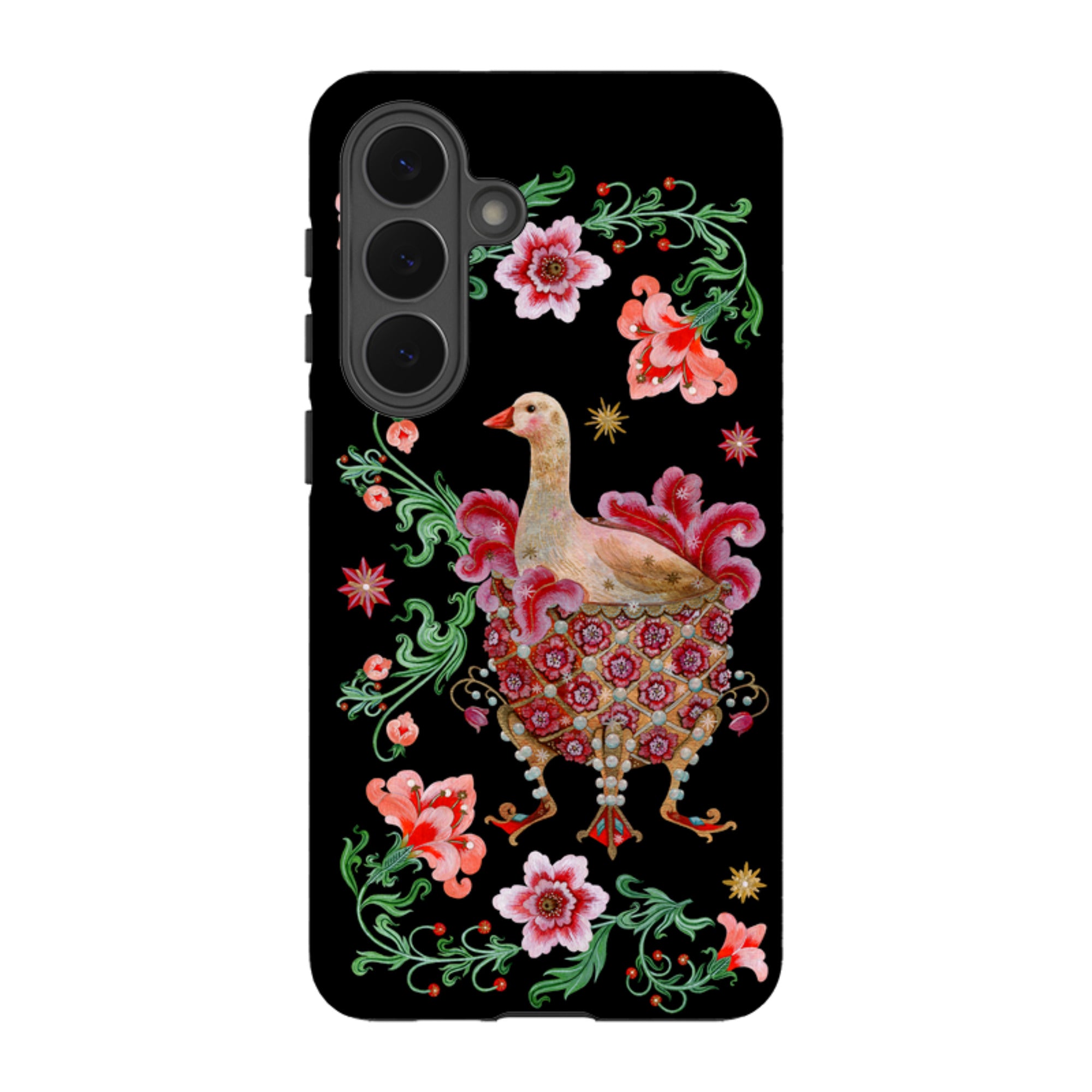 Samsung Tough  Case - Six Geese A Laying By Maria Matos
