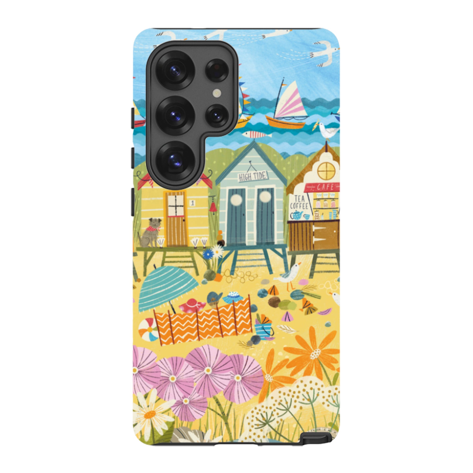 Samsung Tough  Case - Beachy Days 3 By Ali Brookes