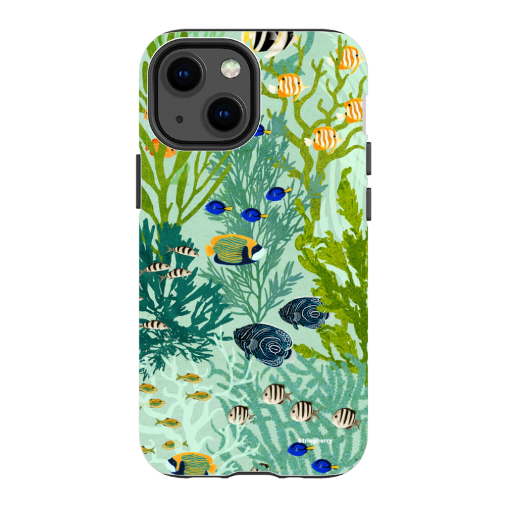 iPhone Tough Case - Coral Forest By Katherine Quinn