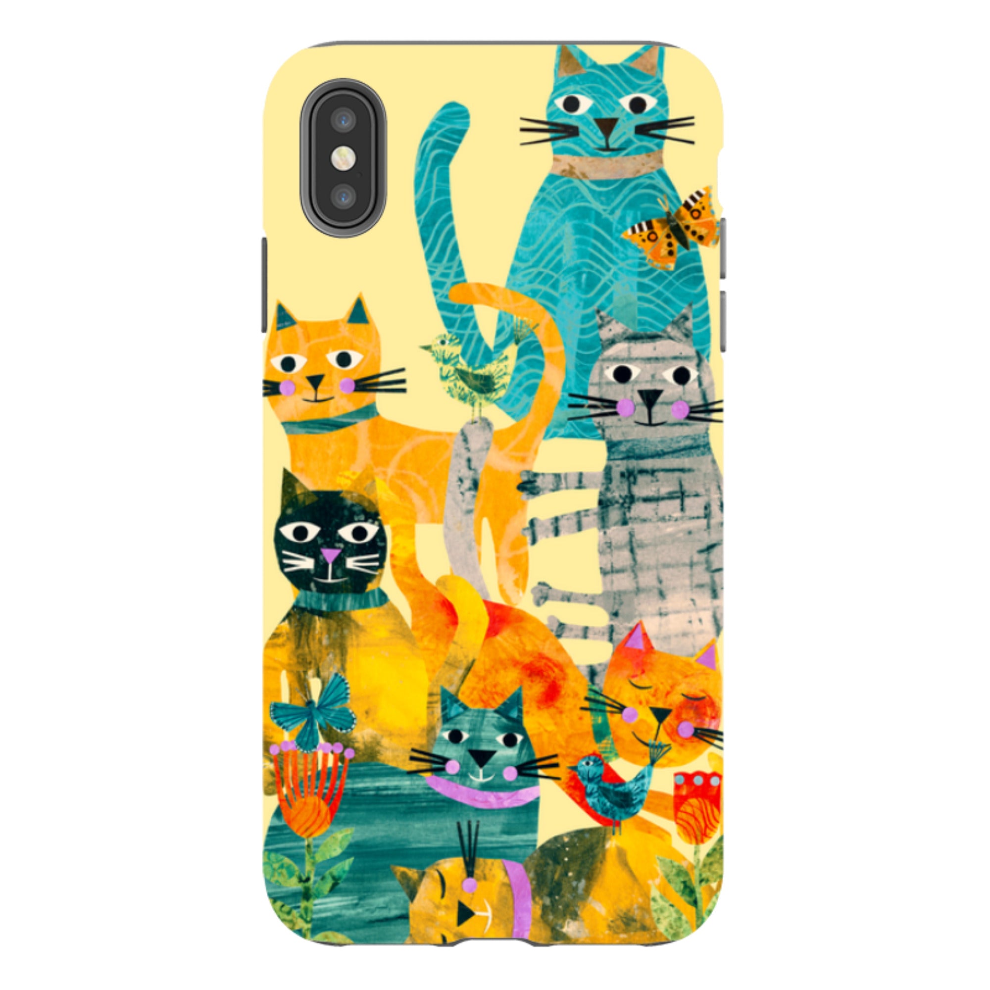 iPhone Case - Cat Party III By Tracey English