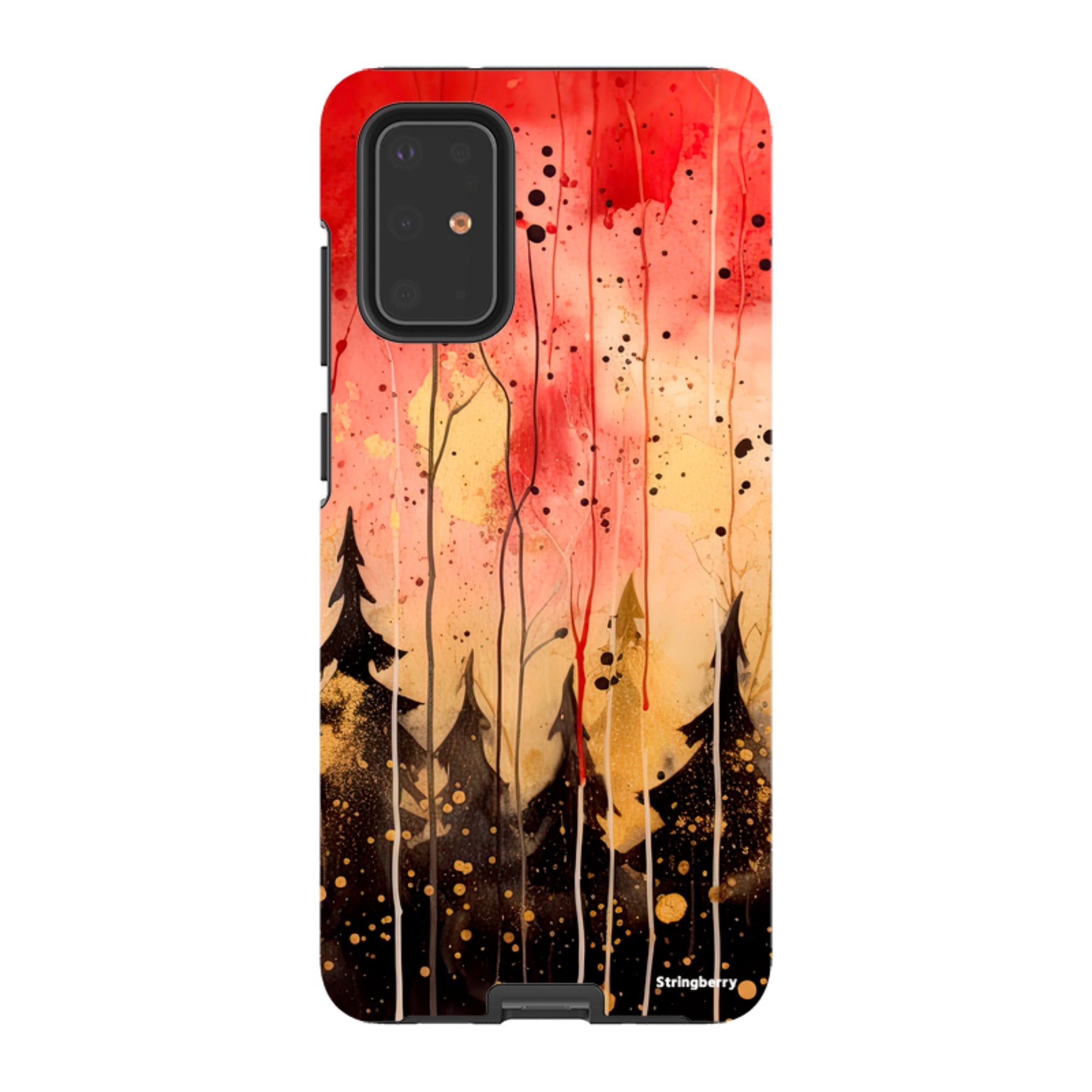 Samsung Tough Case - Watercolour Winter Forest