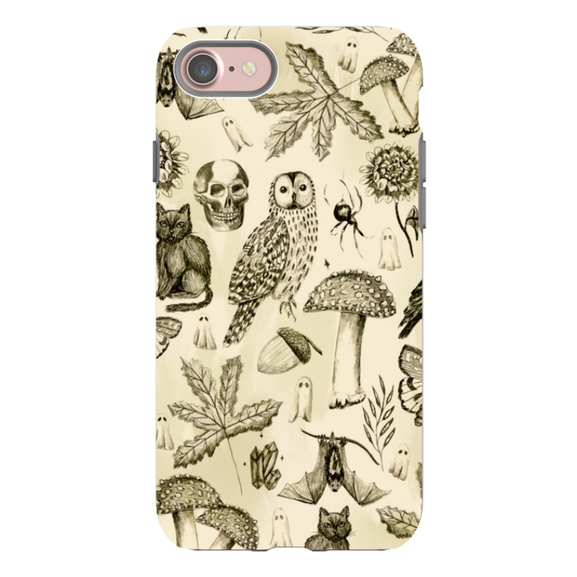 iPhone Tough Case - Pencil Fall By Abby Jacobs