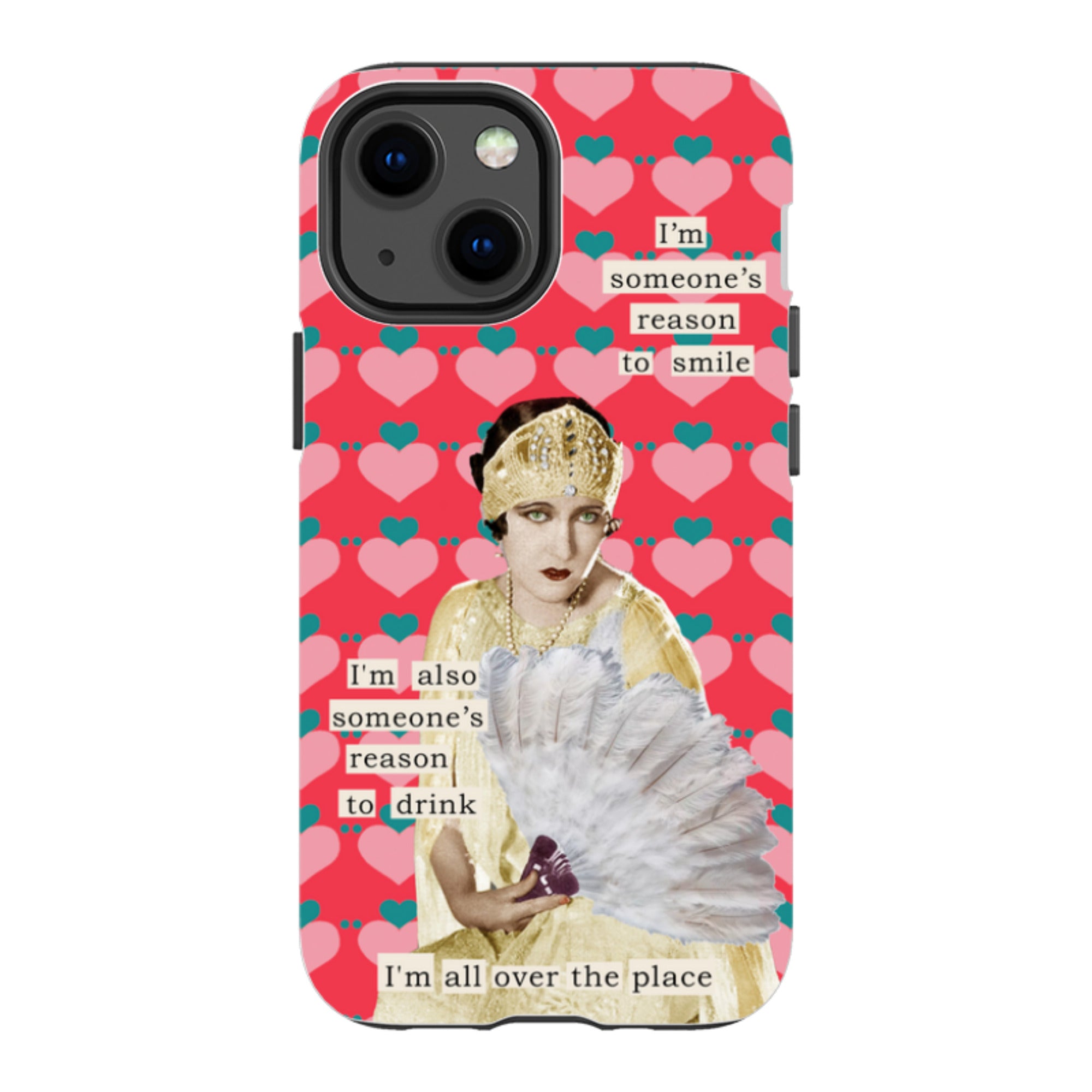 iPhone Tough Case - Someones Reason To Smile By Clare Jordan