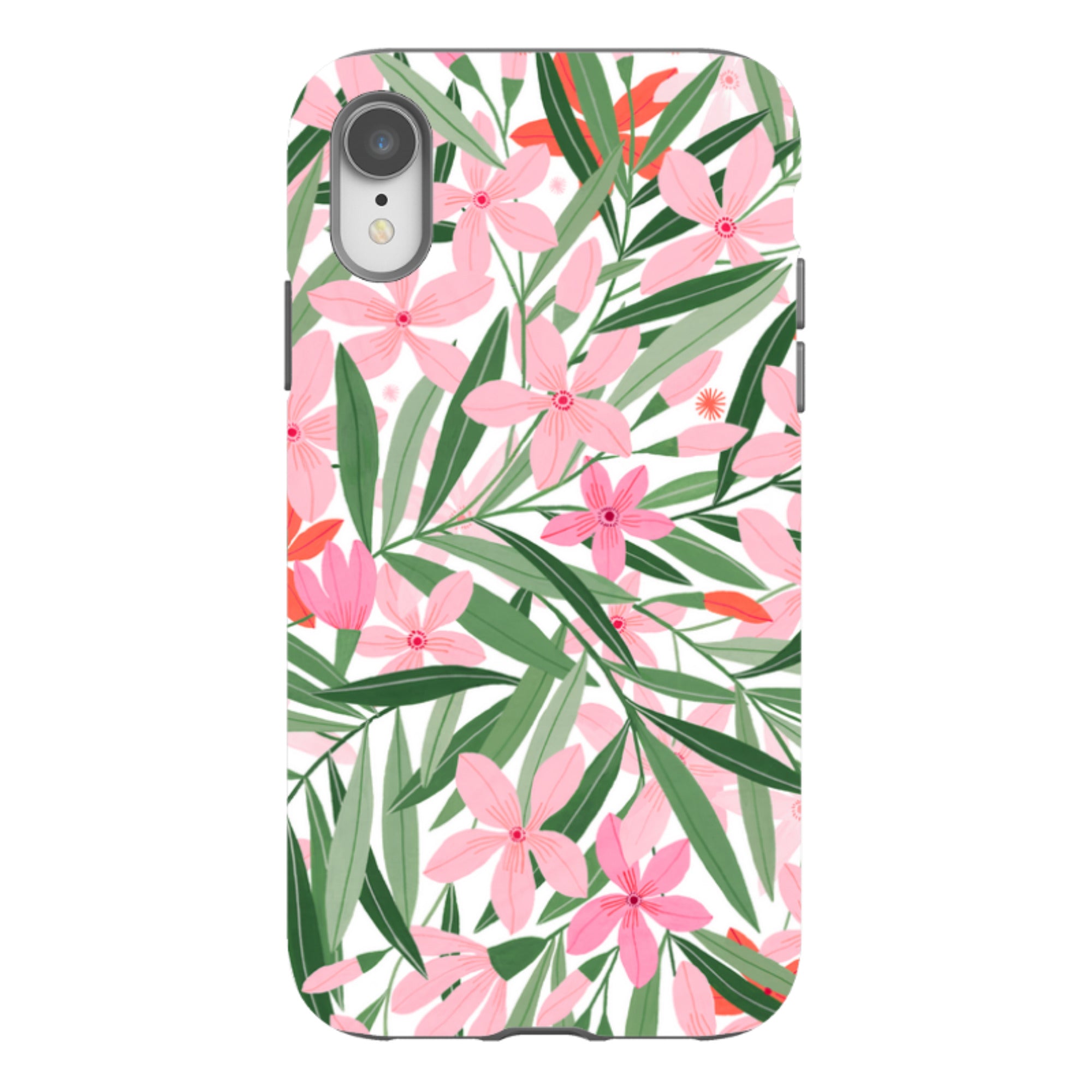 iPhone Tough Case - Oleandro Pattern By Madalina Andronic