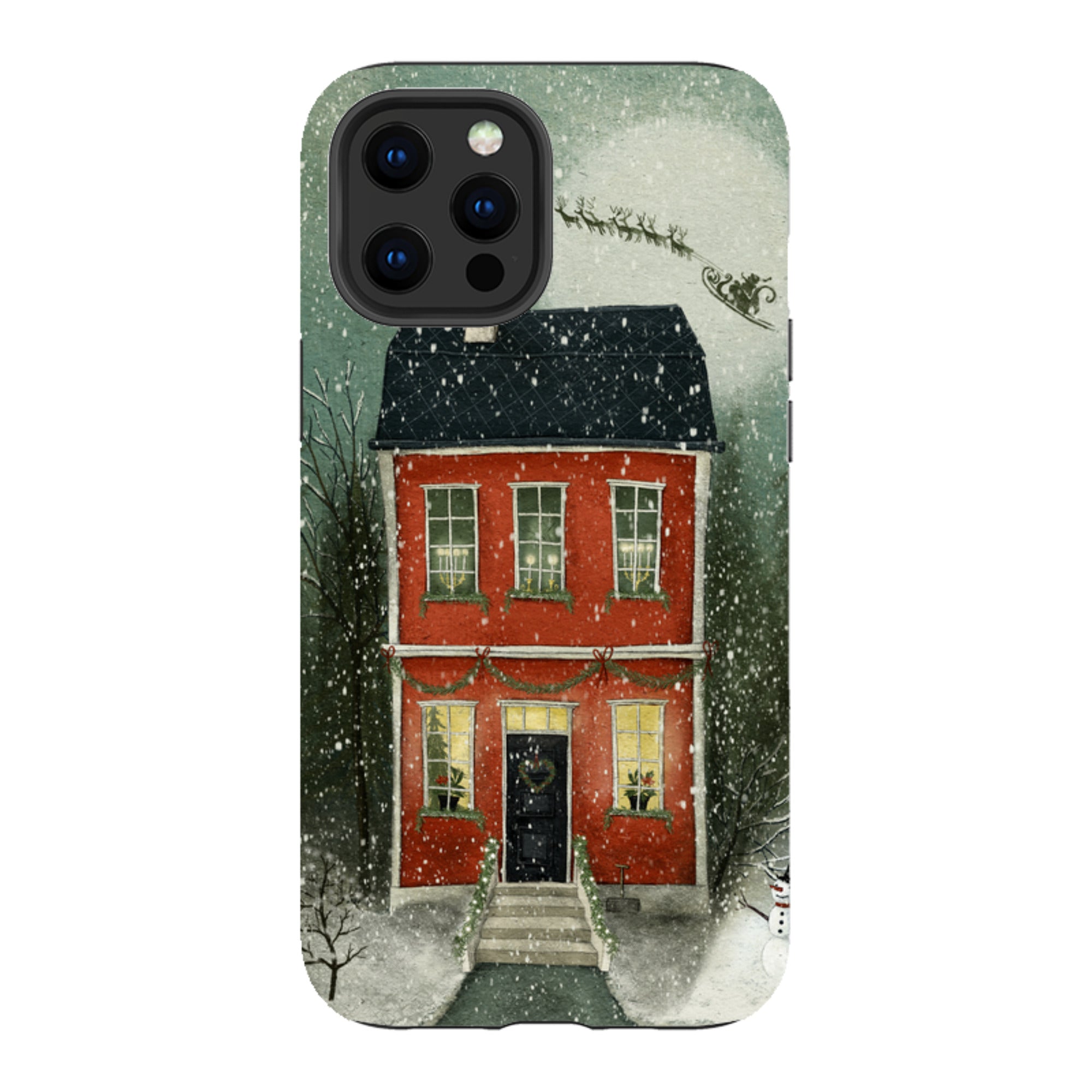 iPhone Tough Case - Night Before Christmas By Maja Lindberg