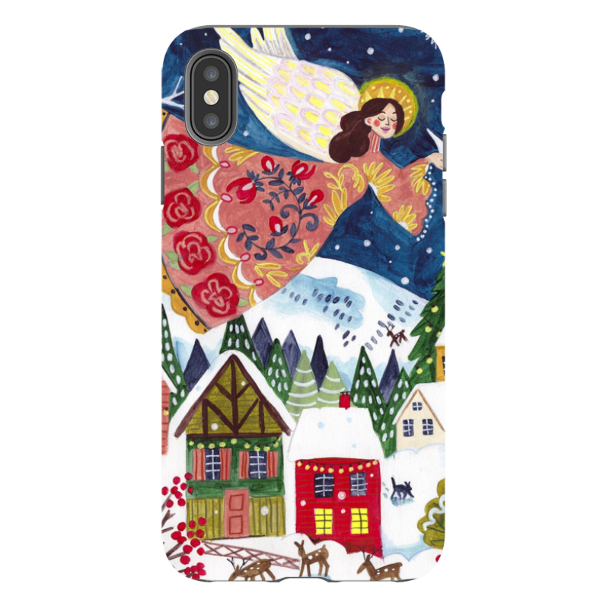 iPhone Tough Case - Angel By Caroline Bonne Muller