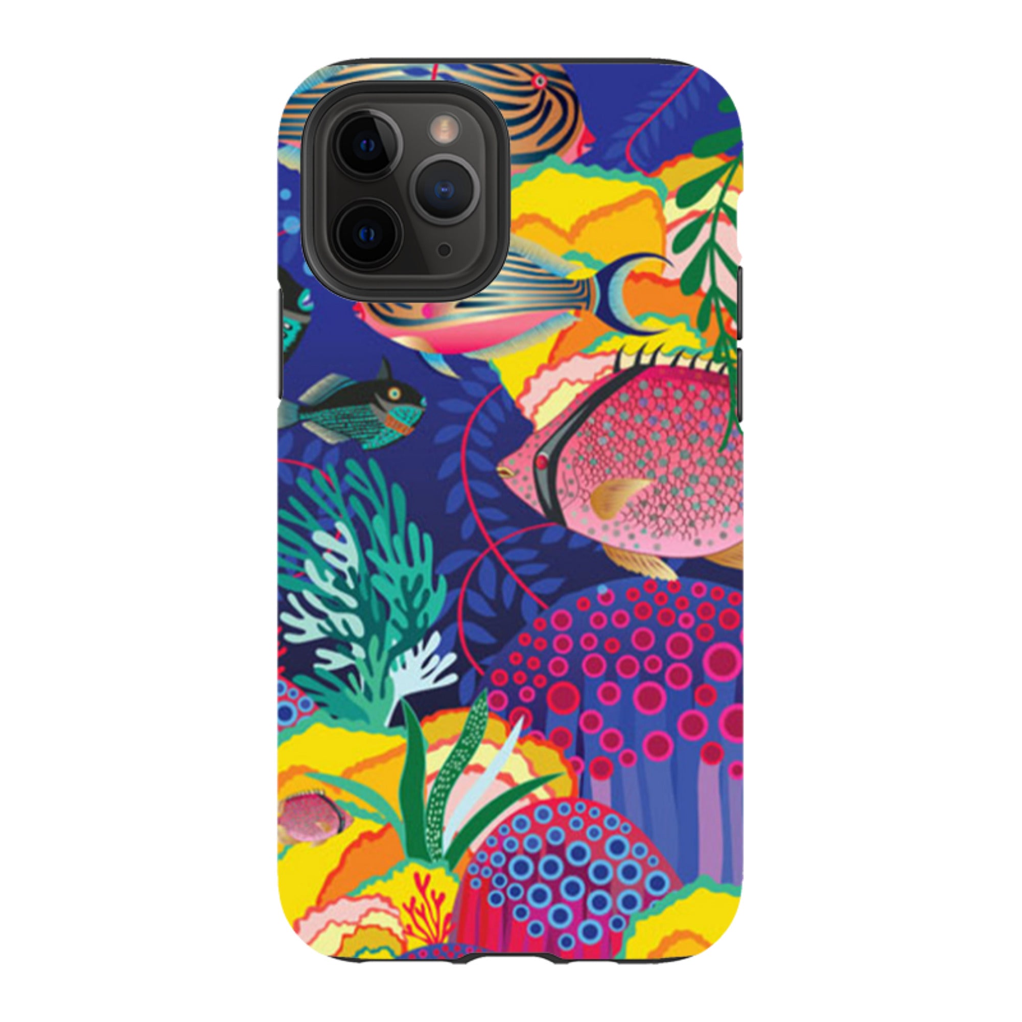iPhone Tough Case - Fish By Mia Underwood