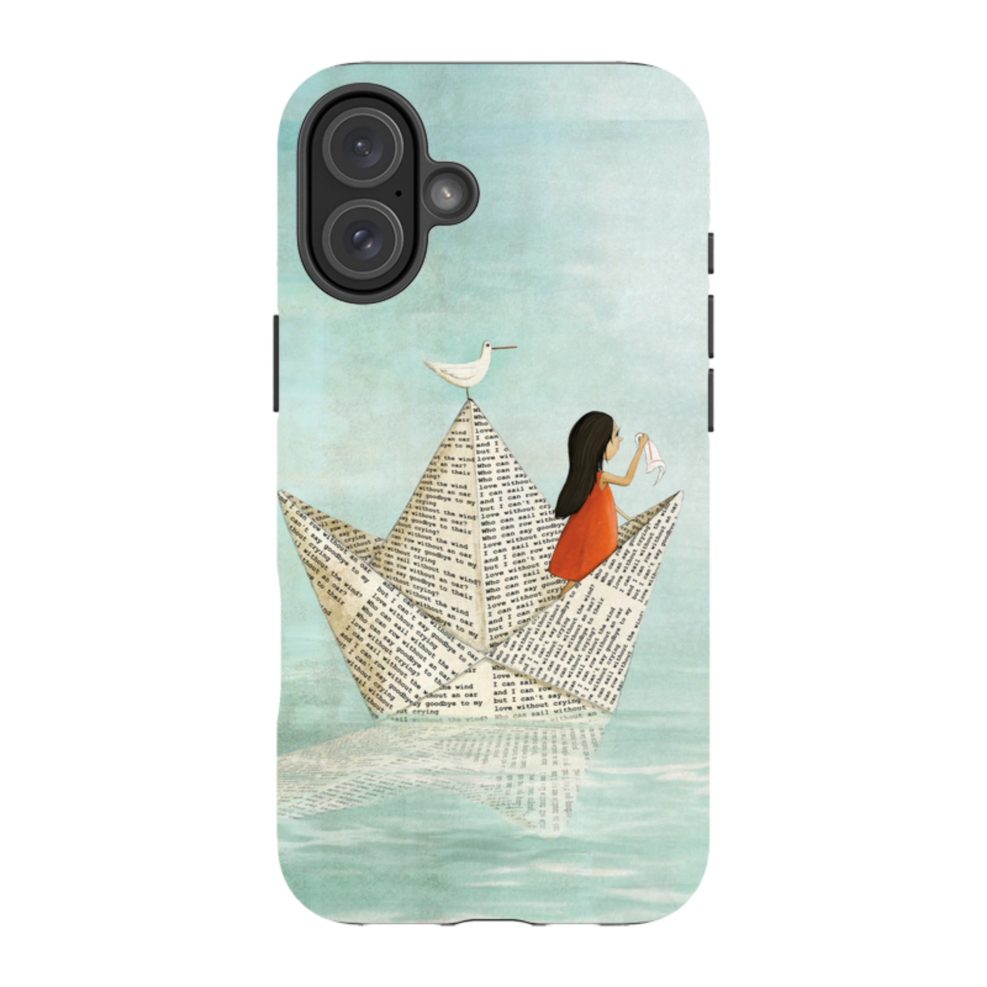 iPhone Tough Case - Sail Without A Wind By Maja Lindberg