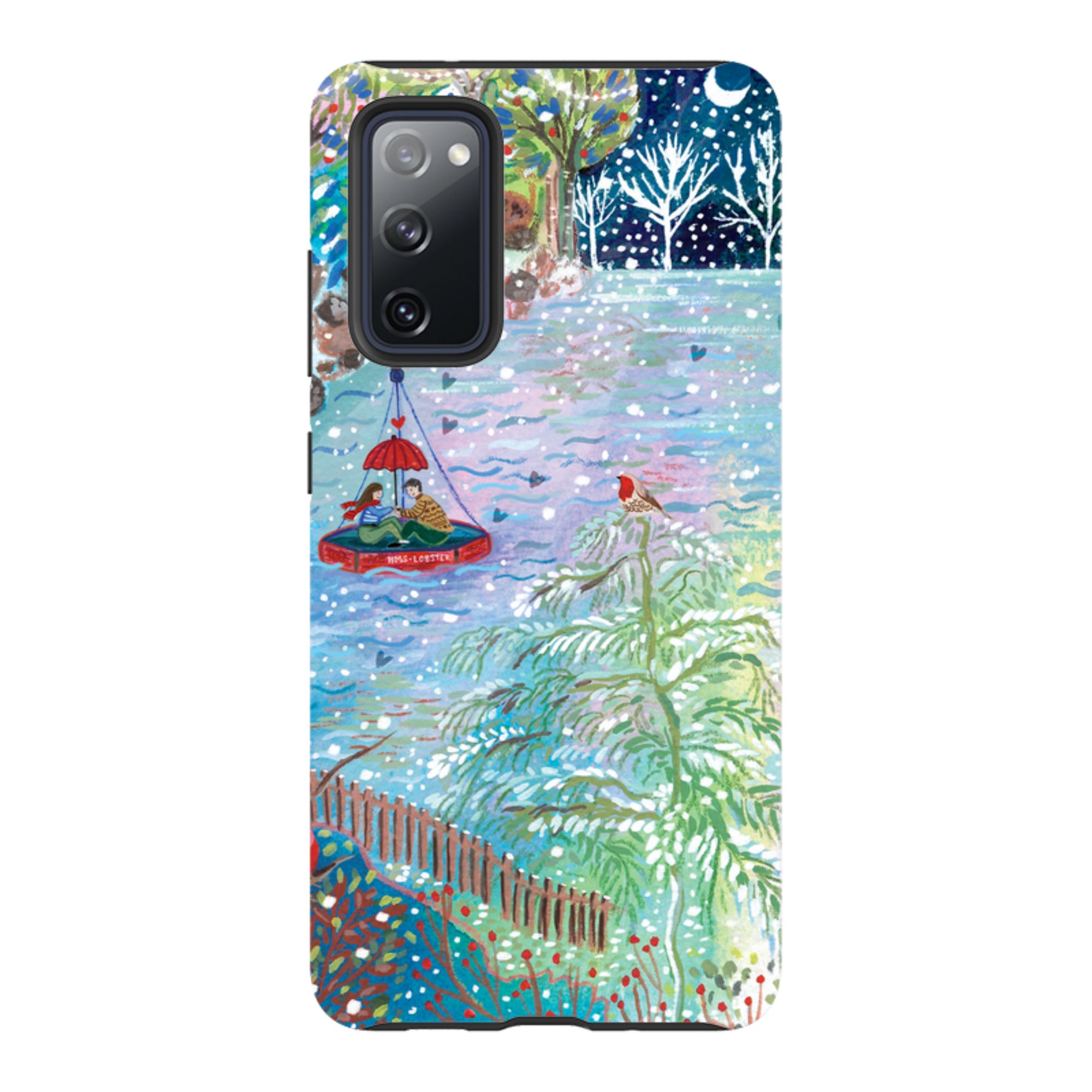 Samsung Tough Case - A Wee Winter Harbour By Emma Frances Grant