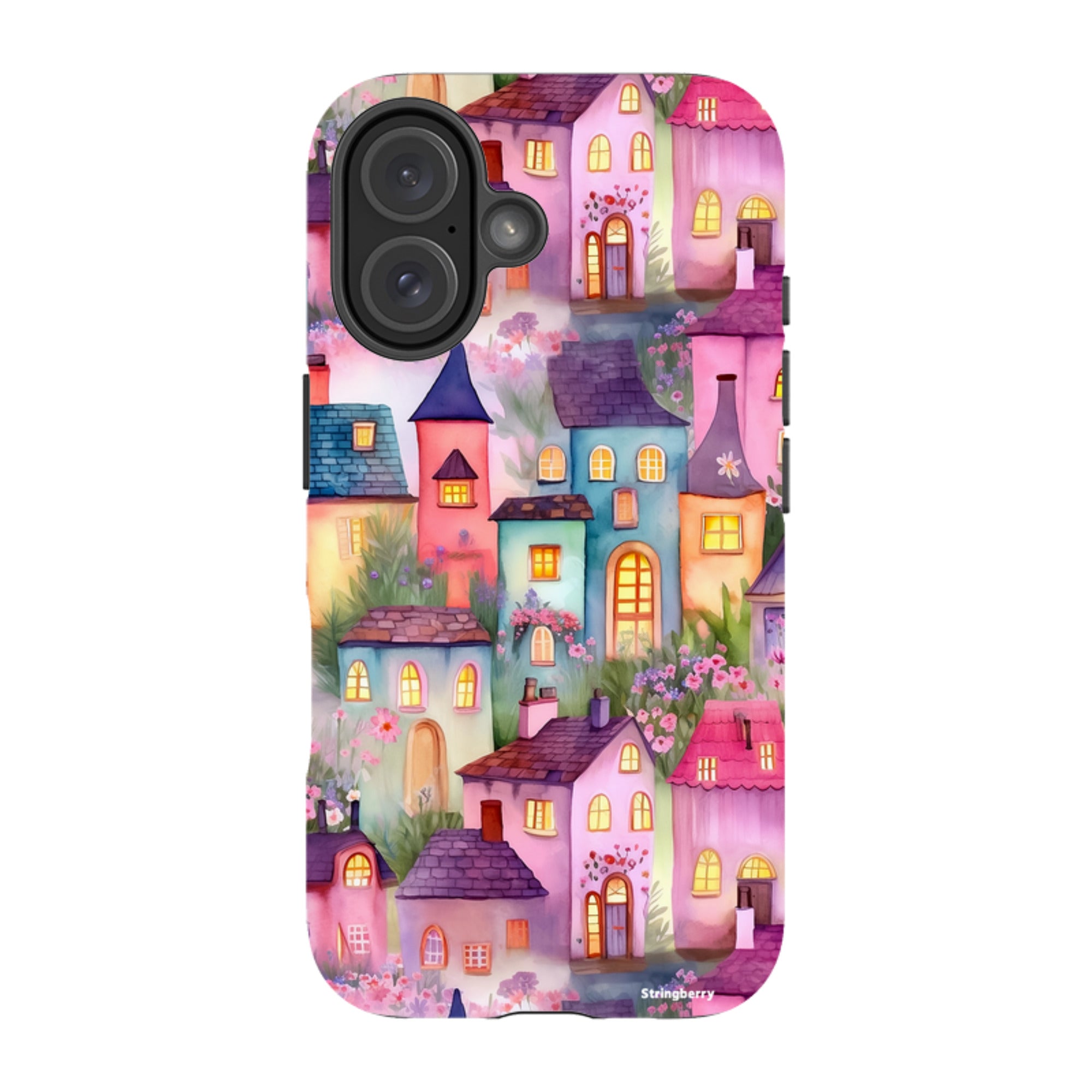iPhone Tough Case - Fairy Houses