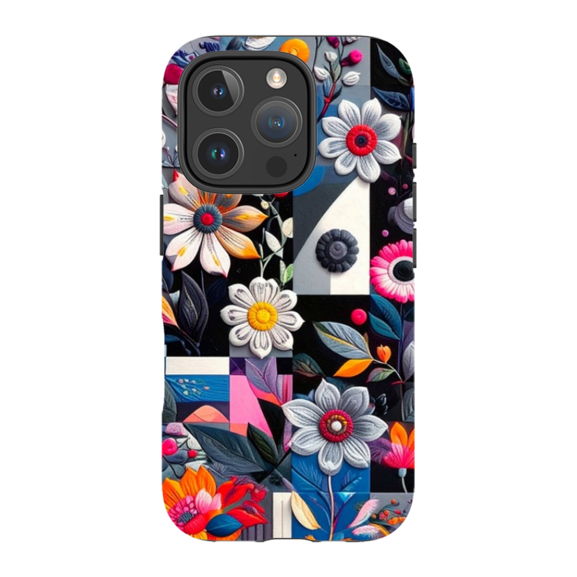 iPhone Tough Case - Summer Petal Garden