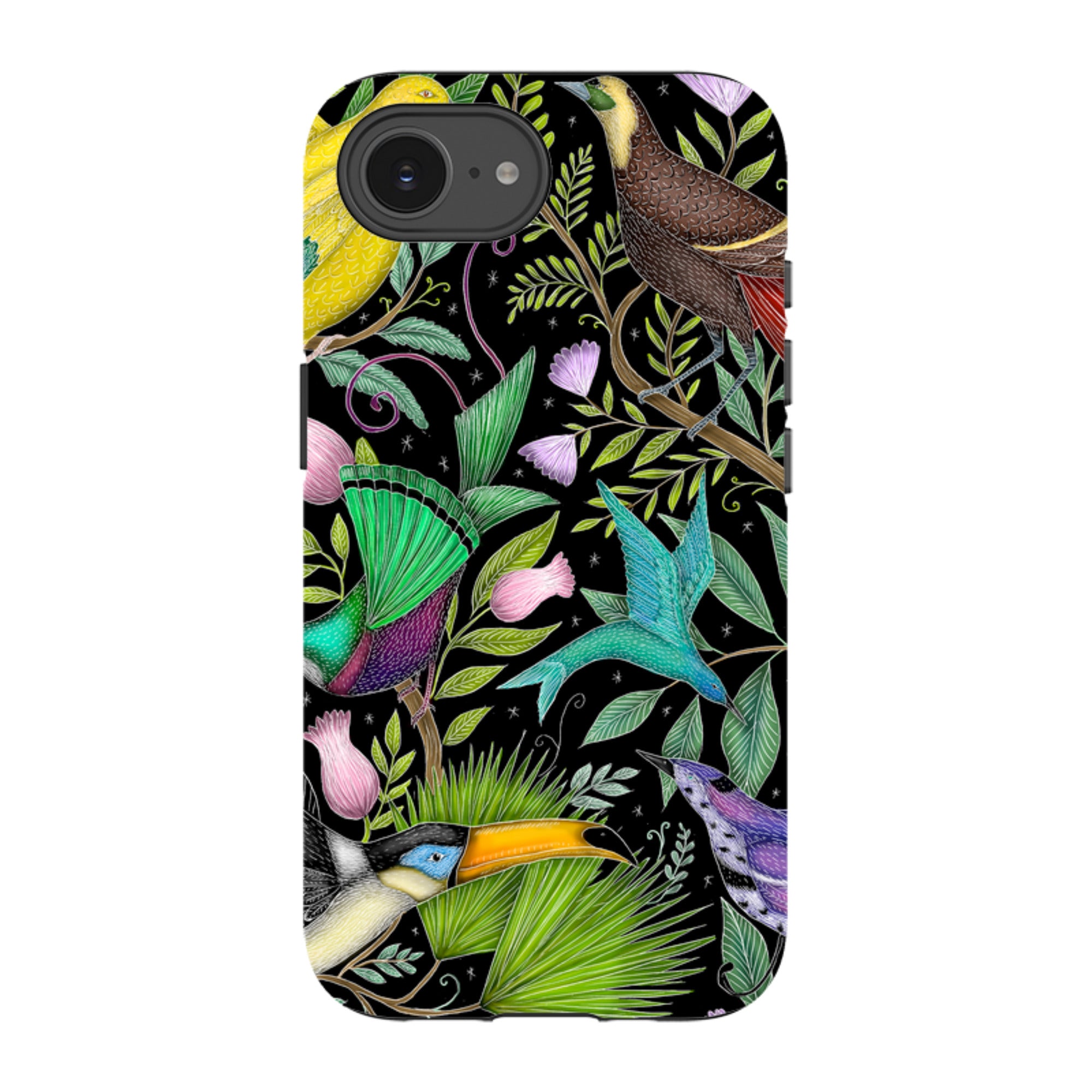 iPhone Tough Case - Exotic Birds By Catherine Rowe