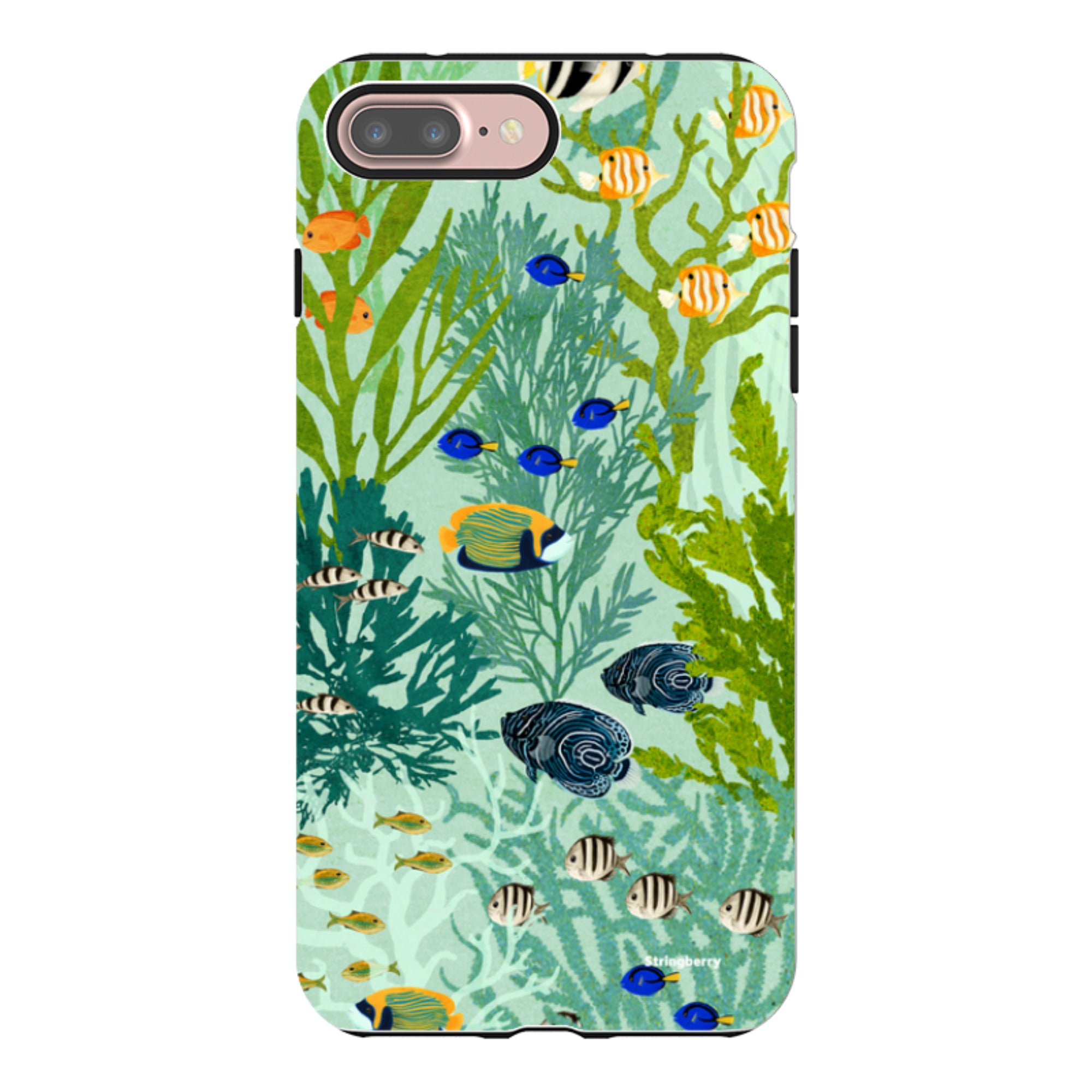 iPhone Tough Case - Coral Forest By Katherine Quinn