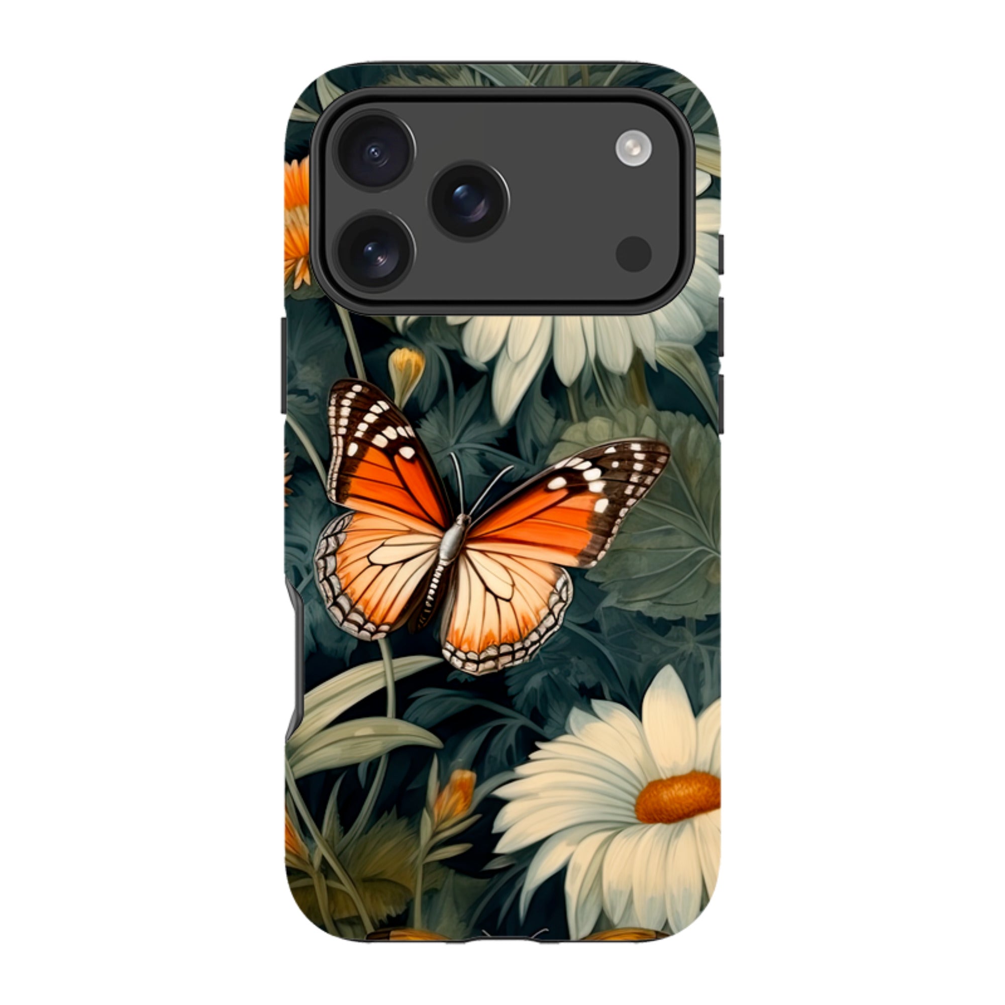 iPhone Case - Butterfly Daisies III