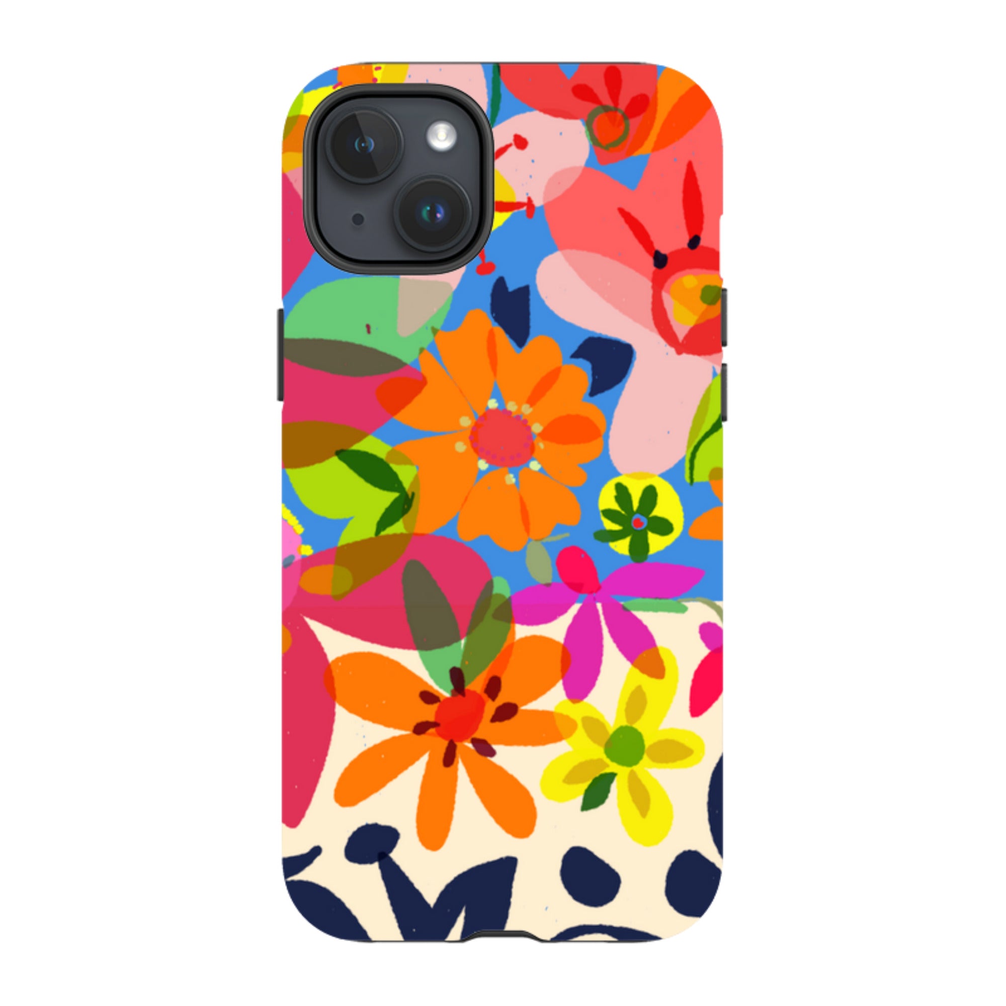 iPhone Tough Case - Beautiful Blooms By Sarah Campbell