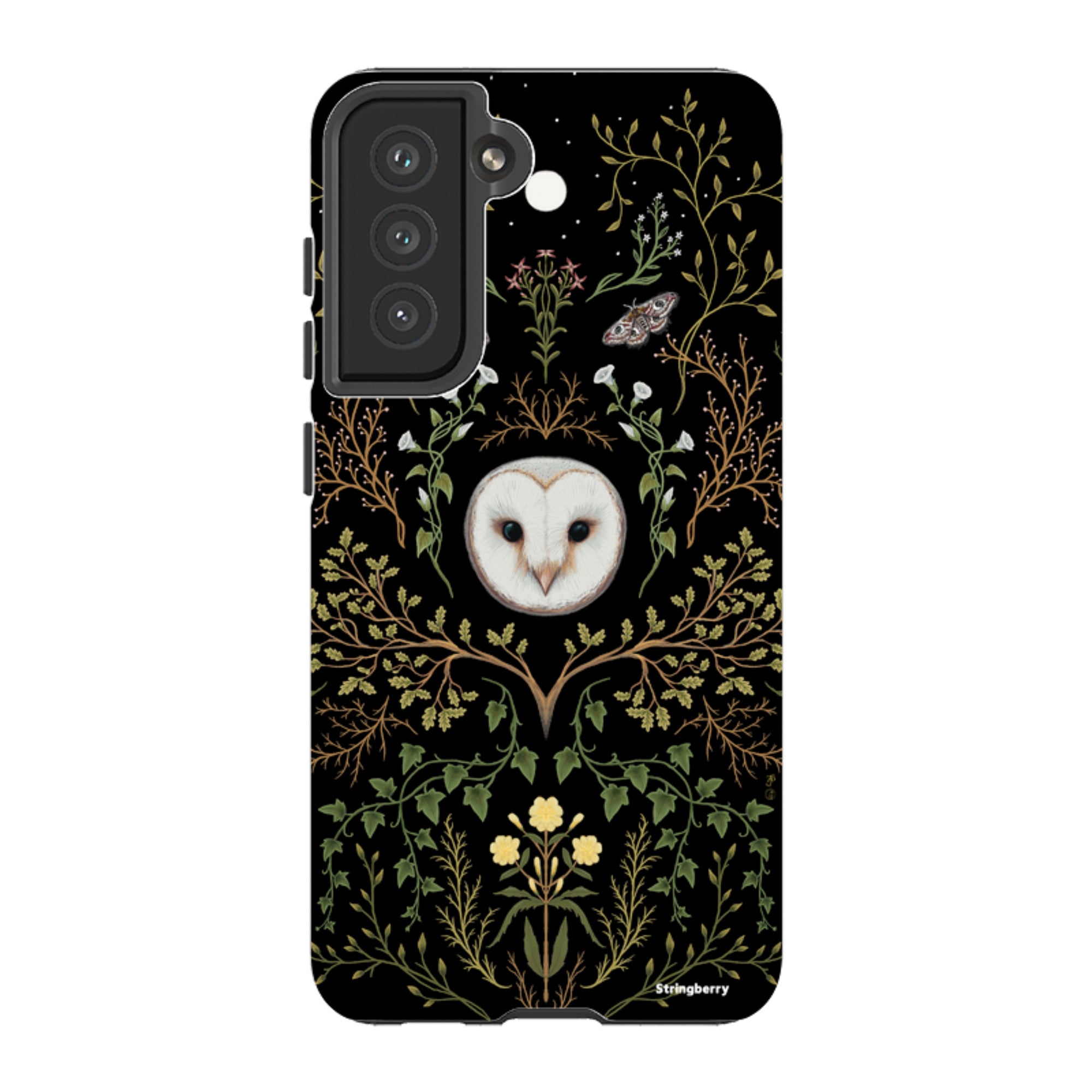 Samsung Tough Case - Owl Pattern By Anna Stead