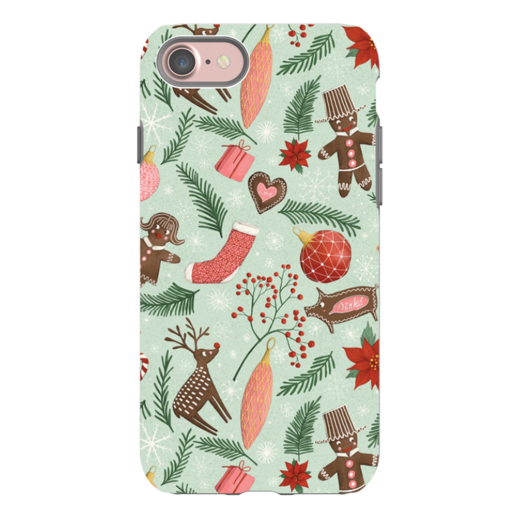 iPhone Tough Case - Christmas Feeling By Maja Lindberg