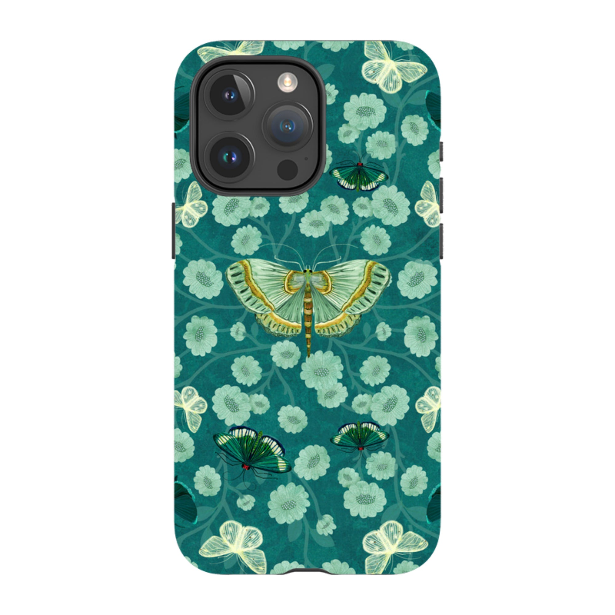 iPhone Tough Case - Medium Moth 2 By Katherine Quinn