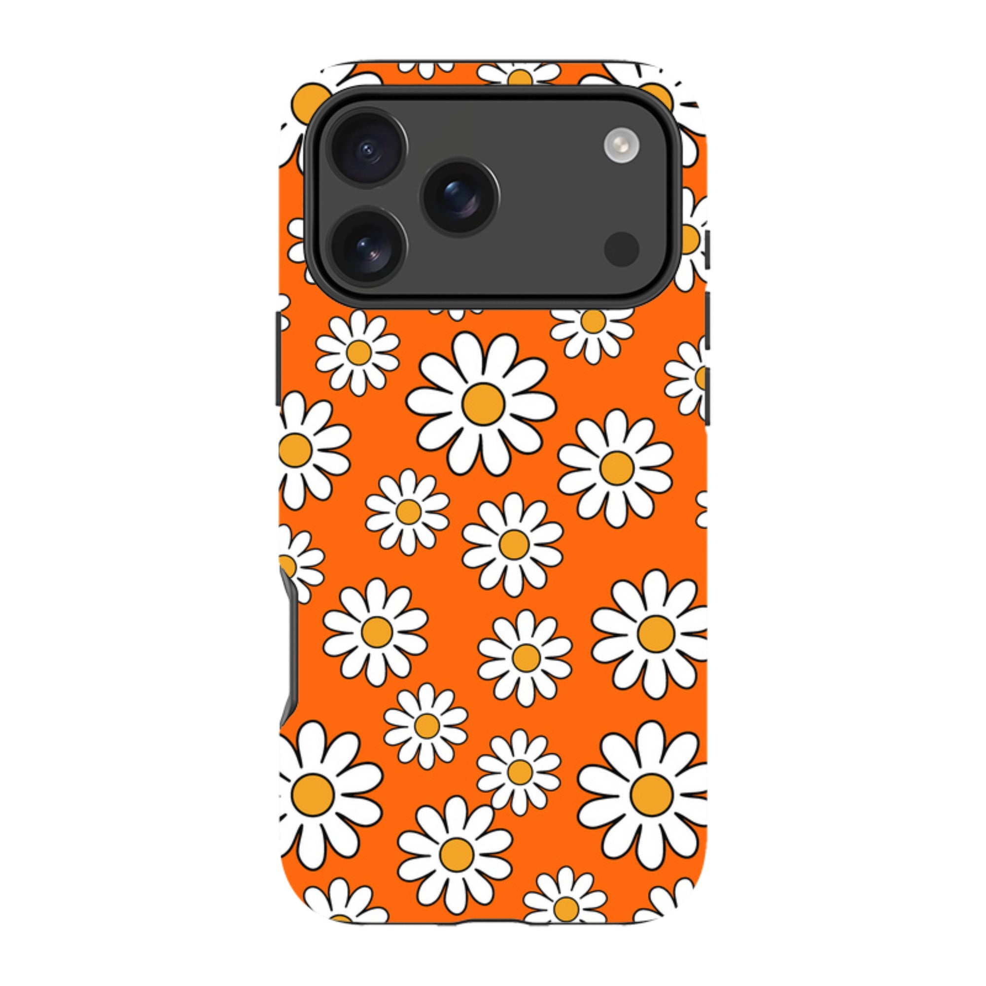 iPhone Tough Case - Orange Daisies