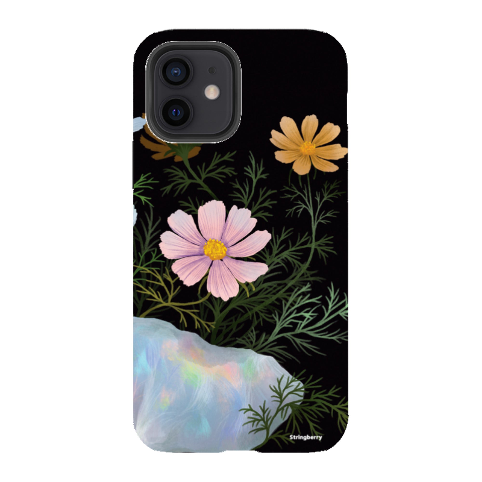 iPhone Tough Case - Opal and Cosmos By Anna Stead