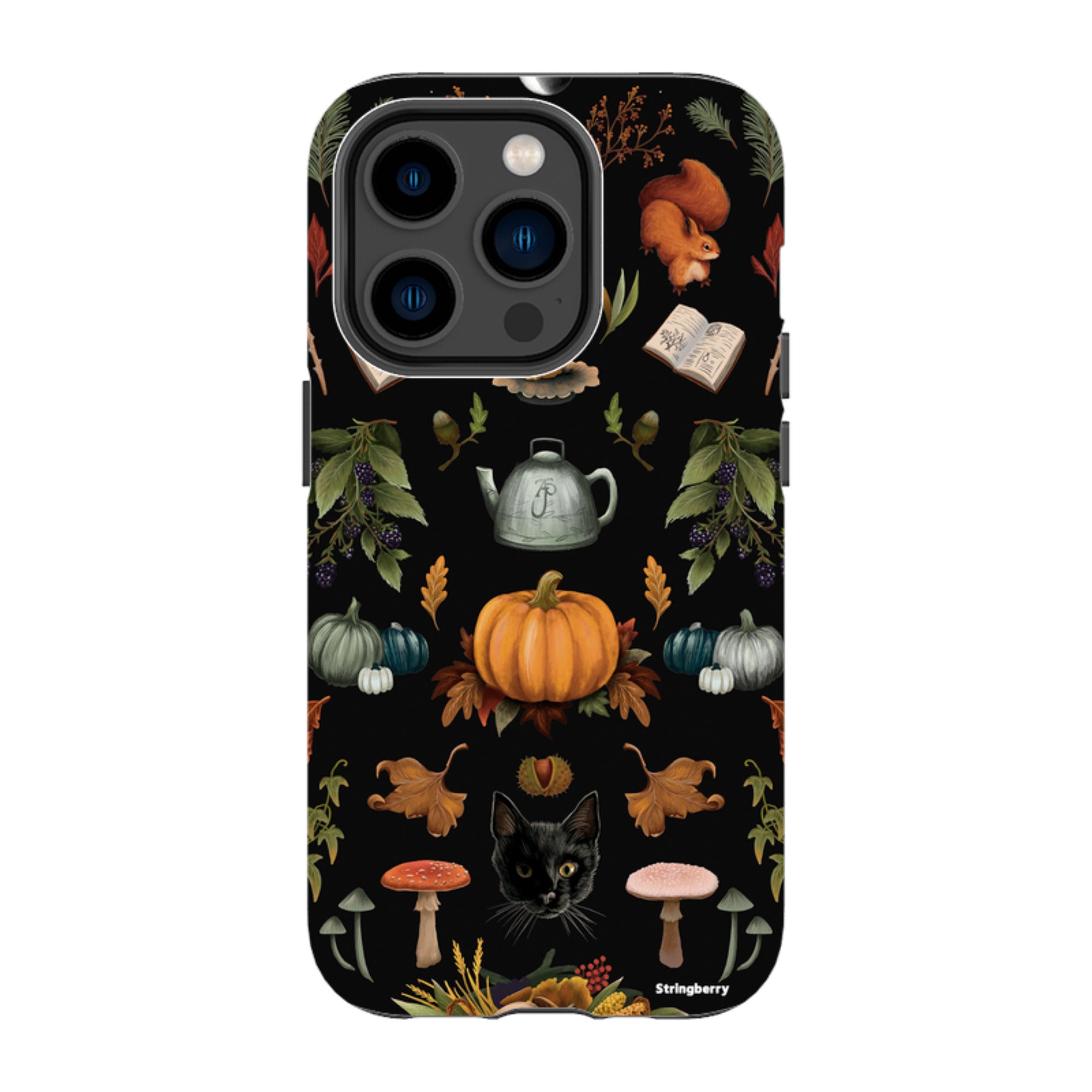 iPhone Tough Case - Autumn Pattern II By Anna Stead