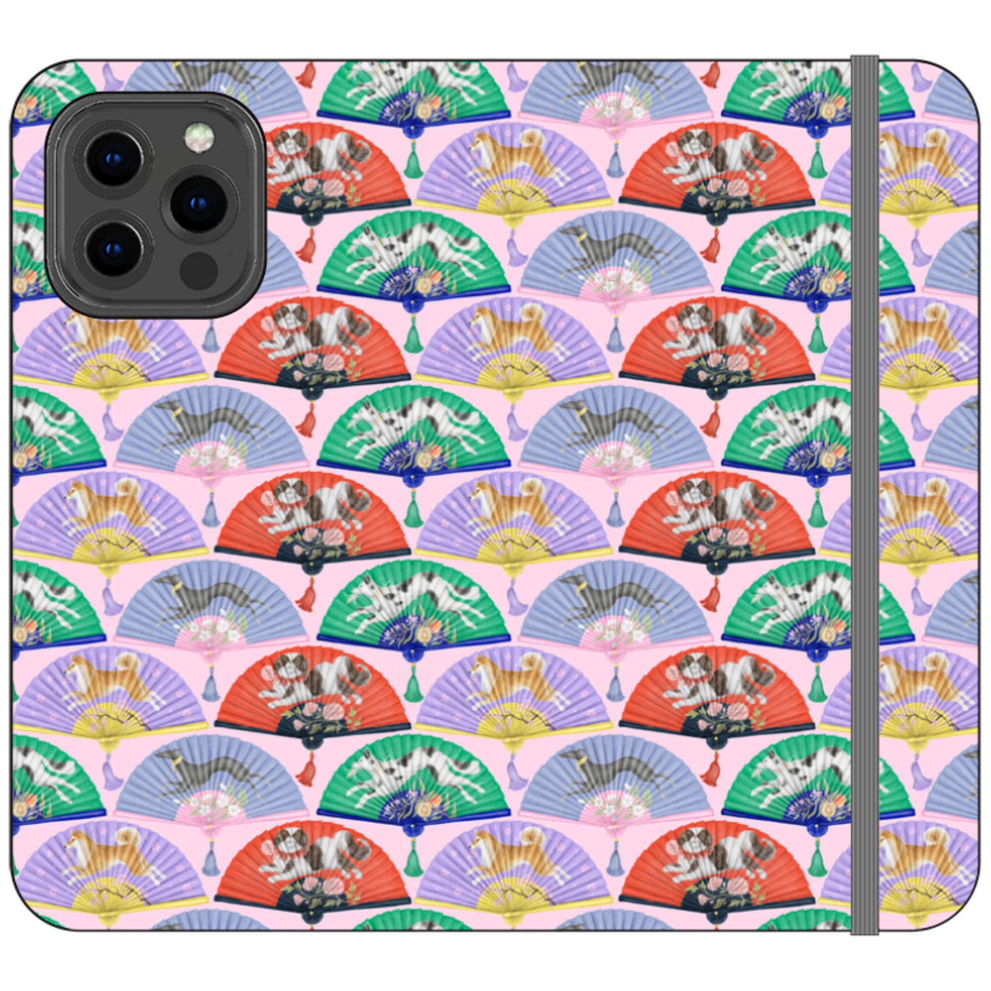 Dog Fan Wallet Case By Catherine Rowe