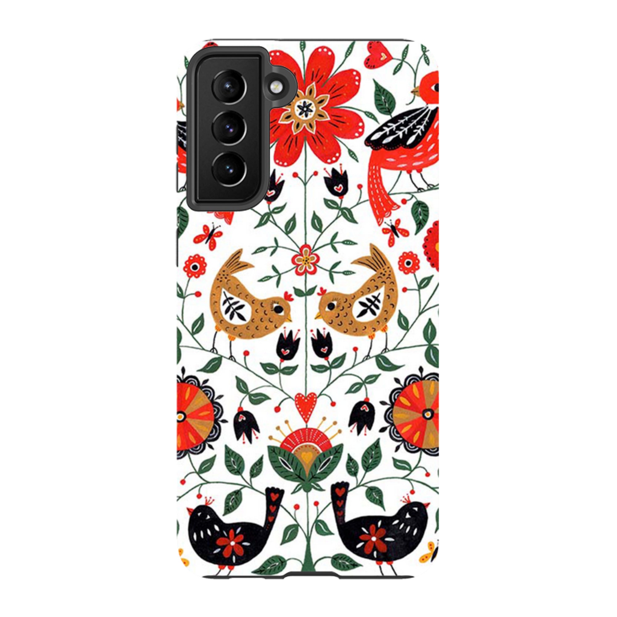 Samsung Tough Case - Birds And Floral By Suzy Taylor