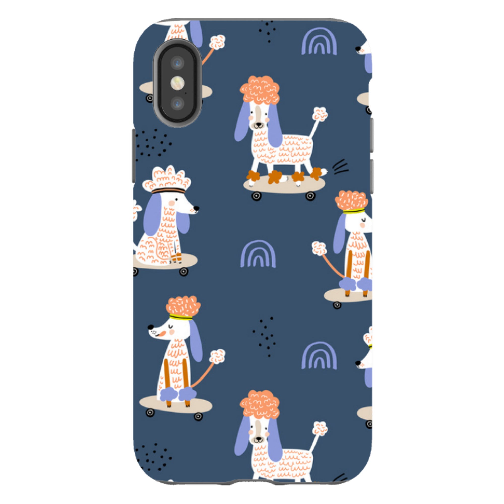 iPhone Tough Case - Skater Dogs