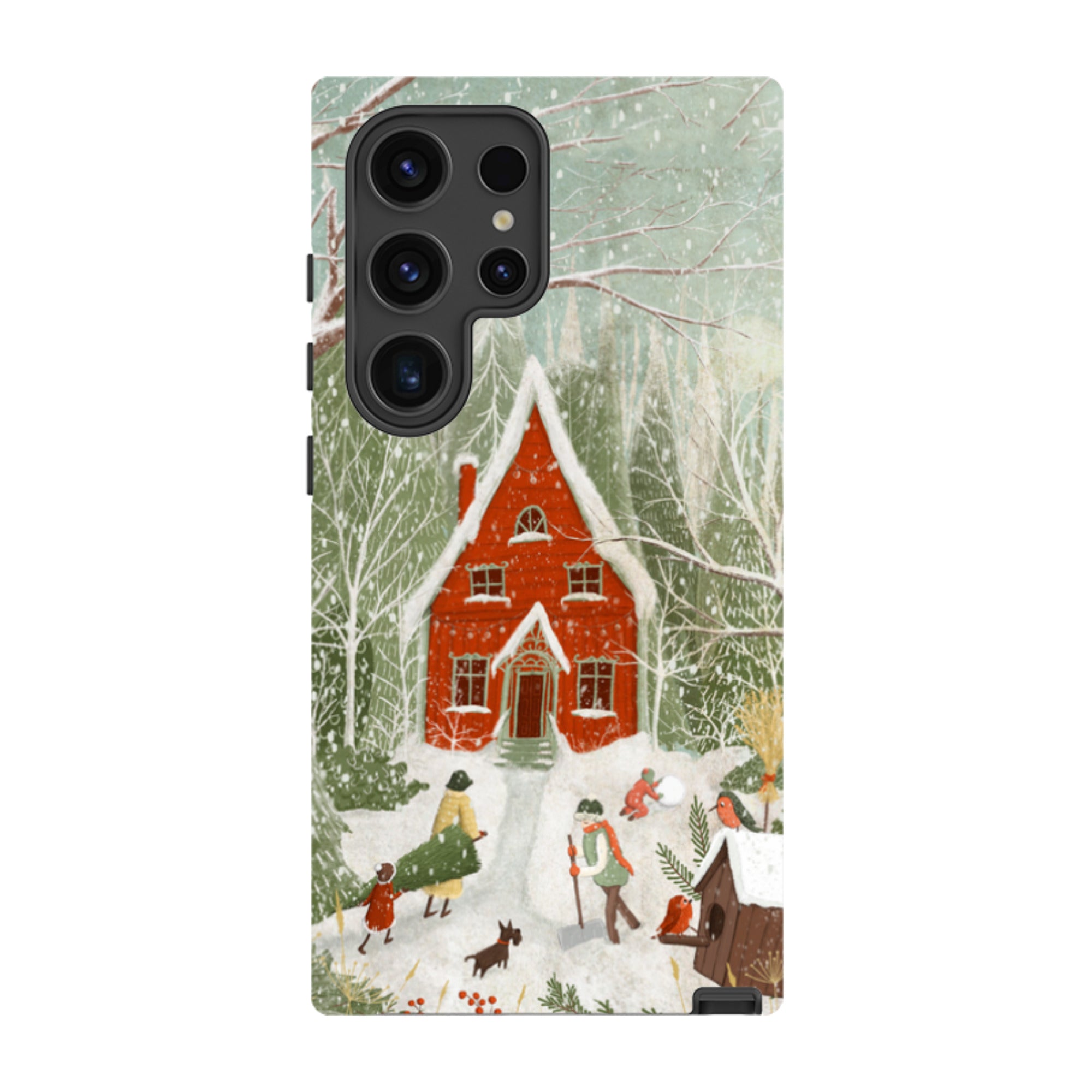 Samsung Tough Case - Christmas Garden Day By Maja Lindberg
