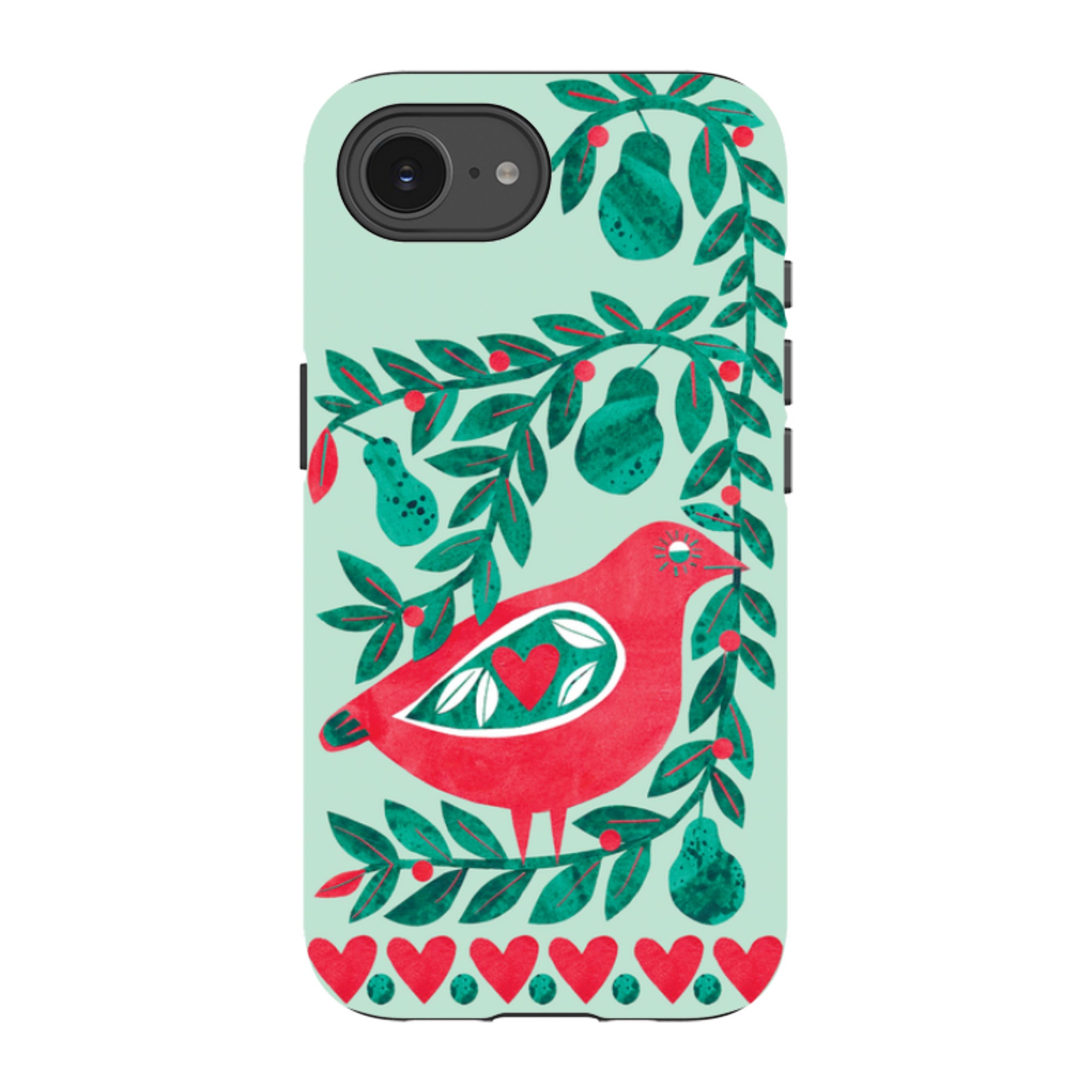 iPhone Tough Case - Partridge With Pears By Tracey English
