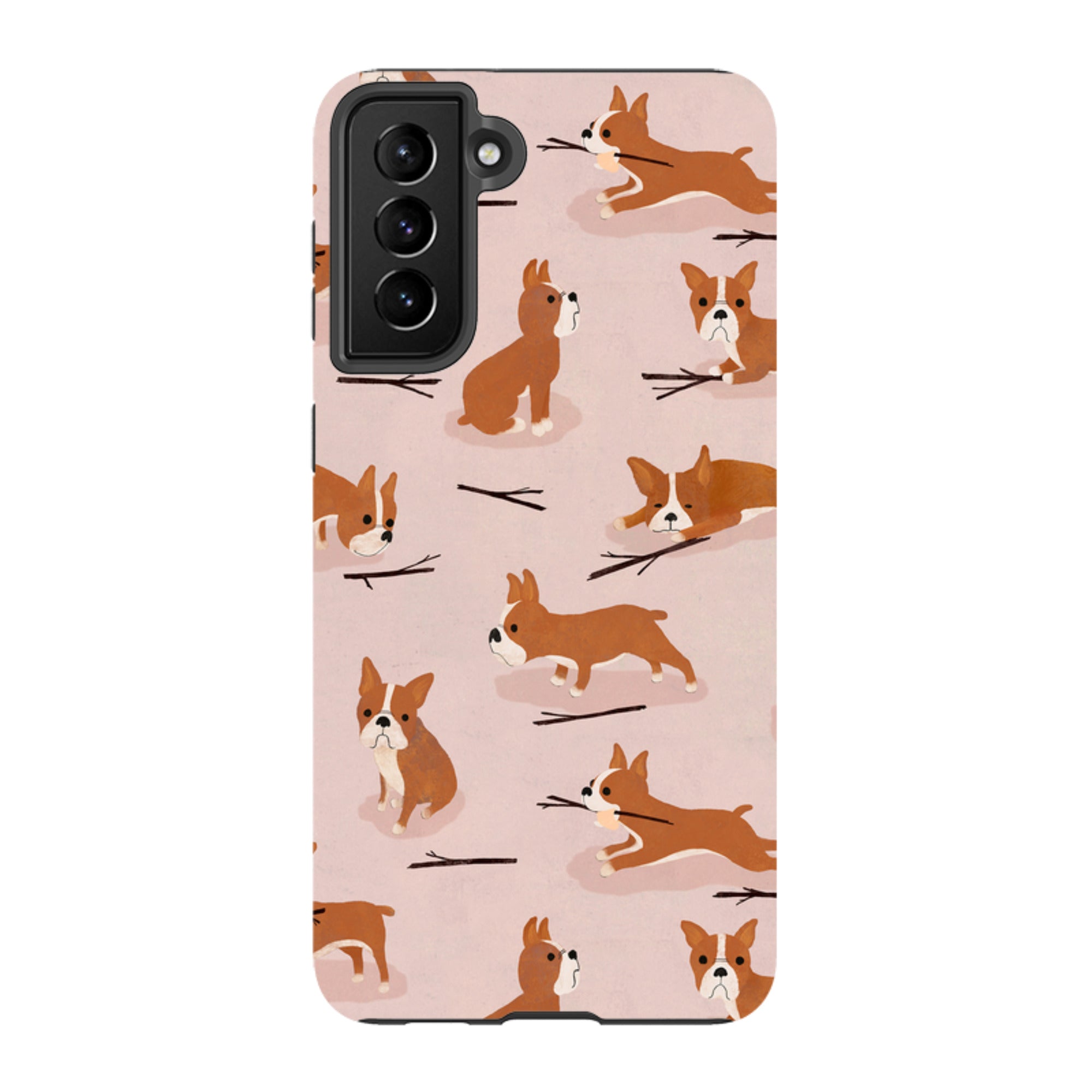 Samsung Tough Case - Boston Terrier By Katherine Quinn