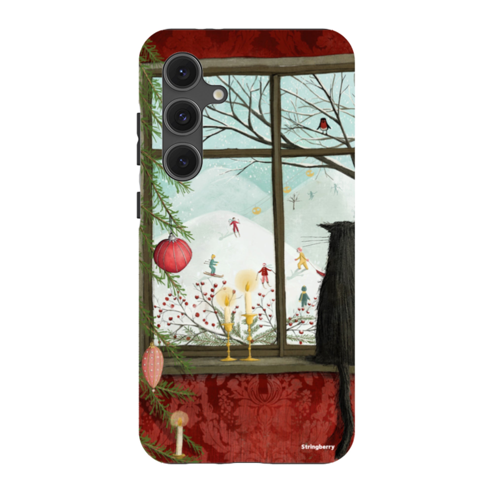 Samsung Tough Case - Christmas Window By Maja Lindberg
