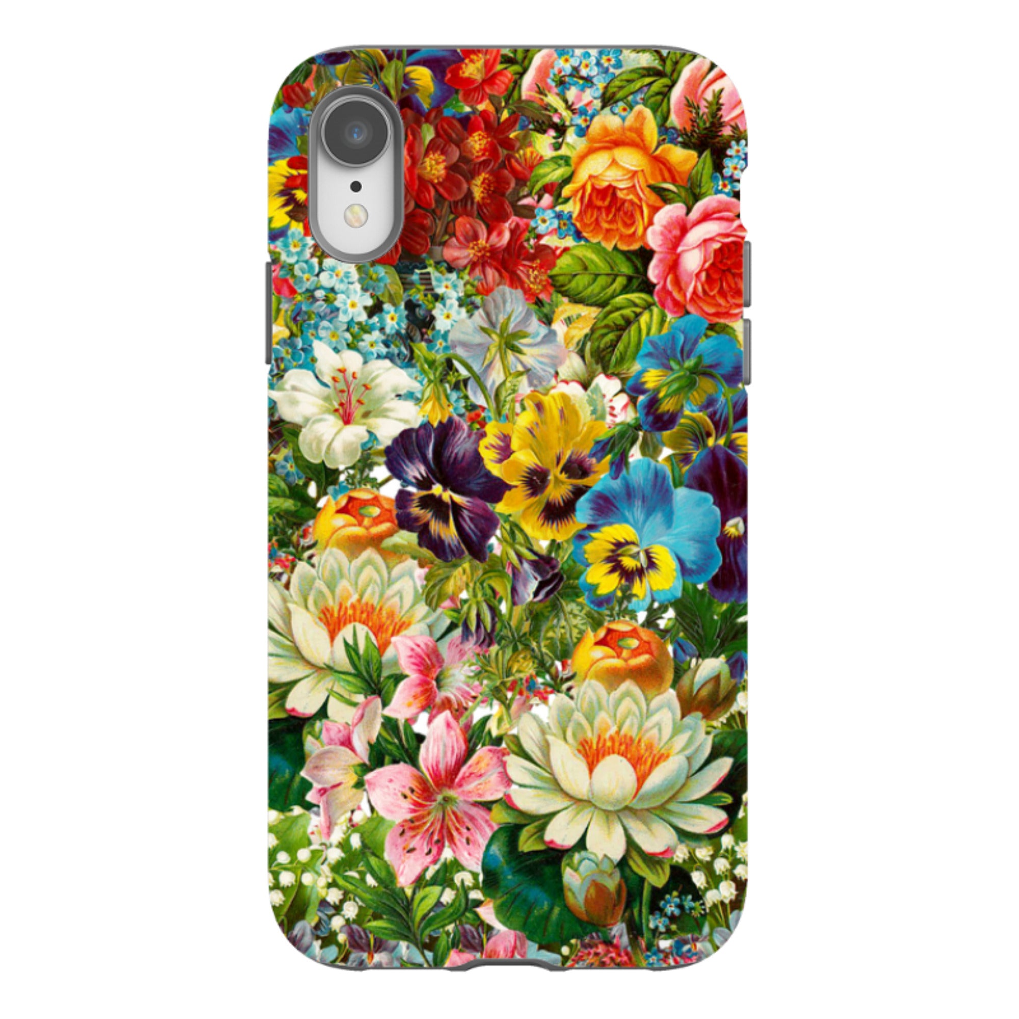 iPhone Tough Case - Floral Burst