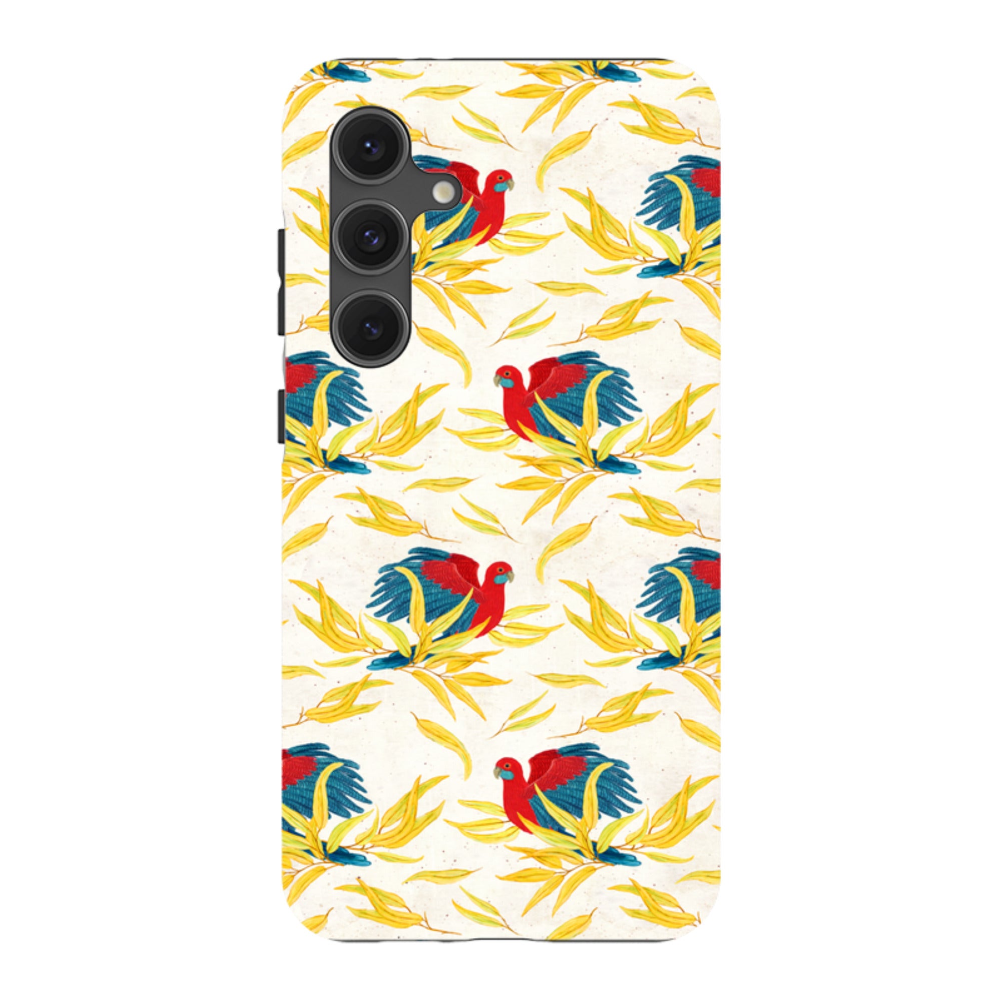 Samsung Tough Case - Crimson Rosella By Katherine Quinn
