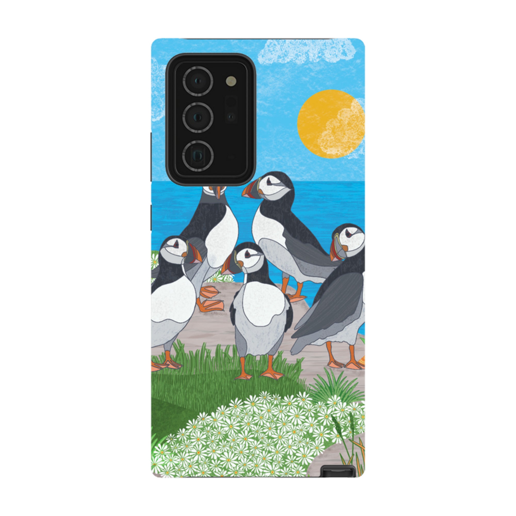 Samsung Tough Case - Puffins By Natalie Pedetti Prack