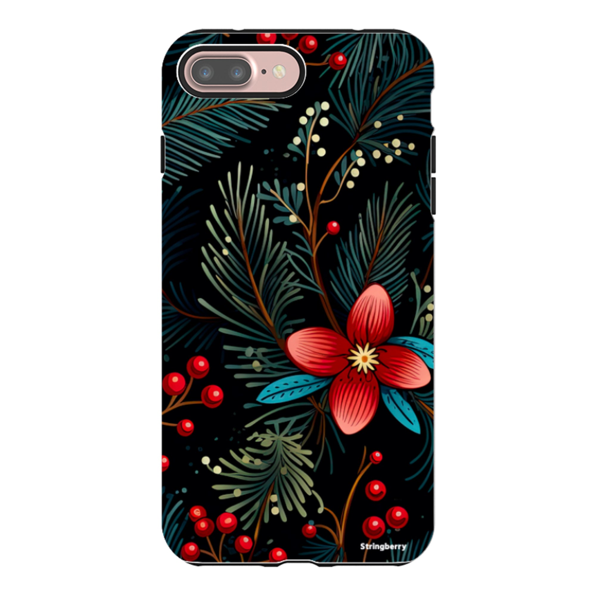 iPhone Tough Case - Red Berries