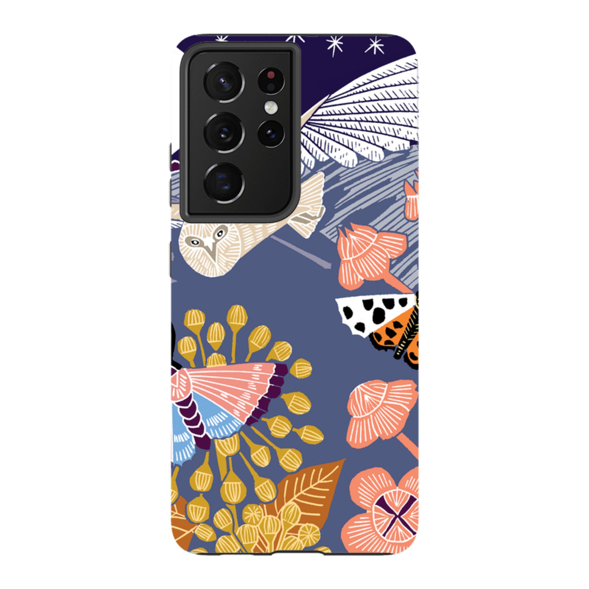 Samsung Tough Case - Evening Barn Owl By Kate Heiss