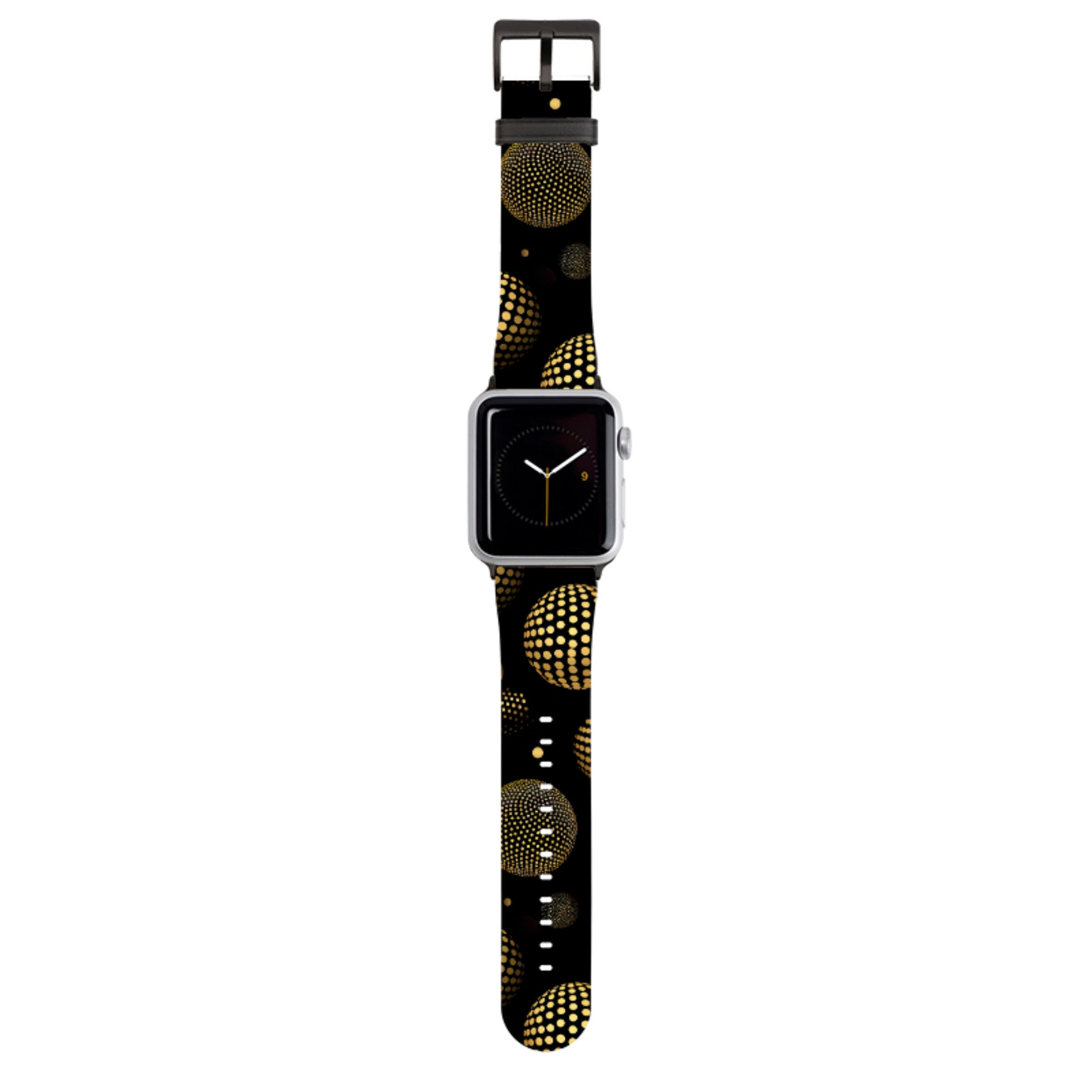 Dark Polka Apple Watch Strap