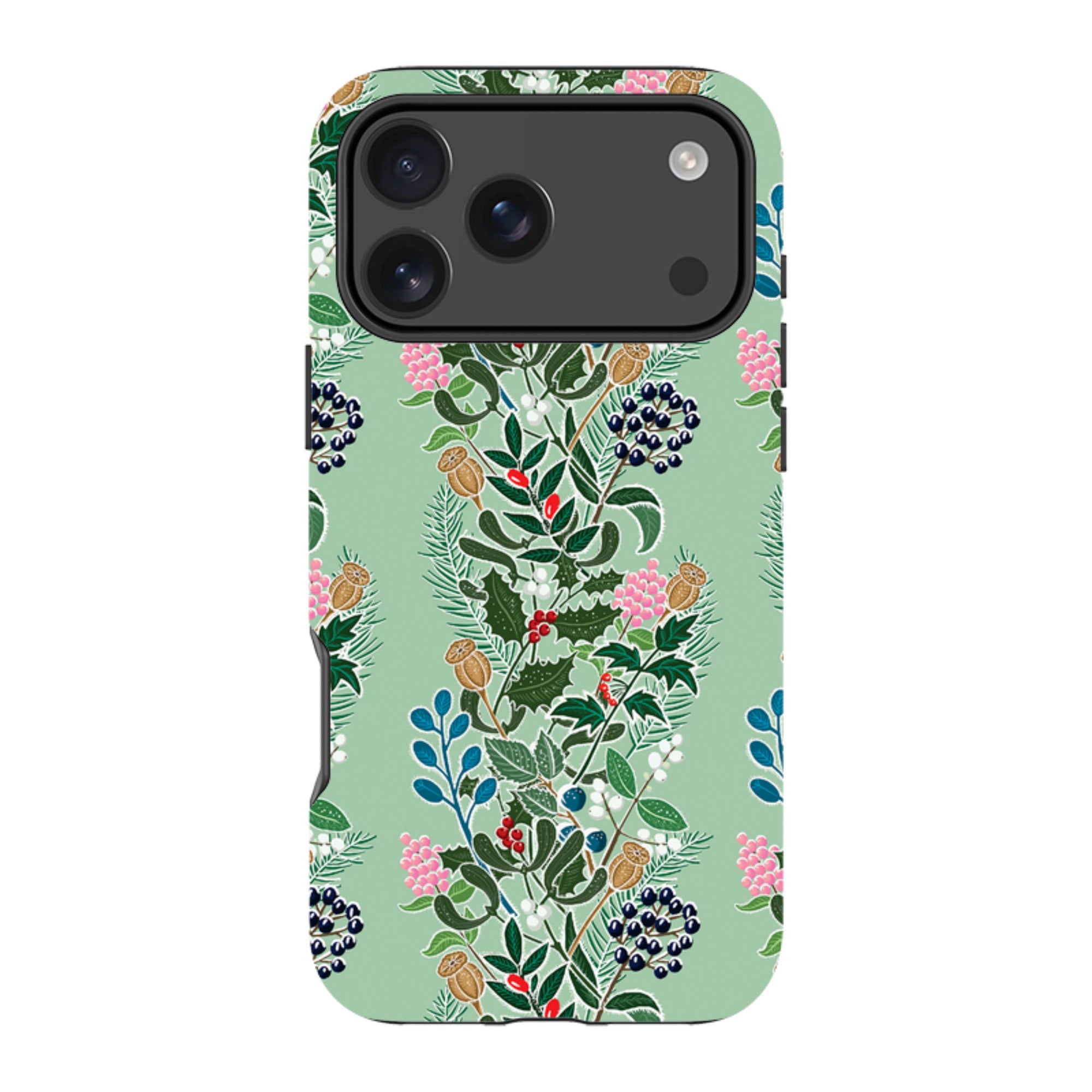 iPhone Tough Case - Winter Hedge-1 By kate Heiss
