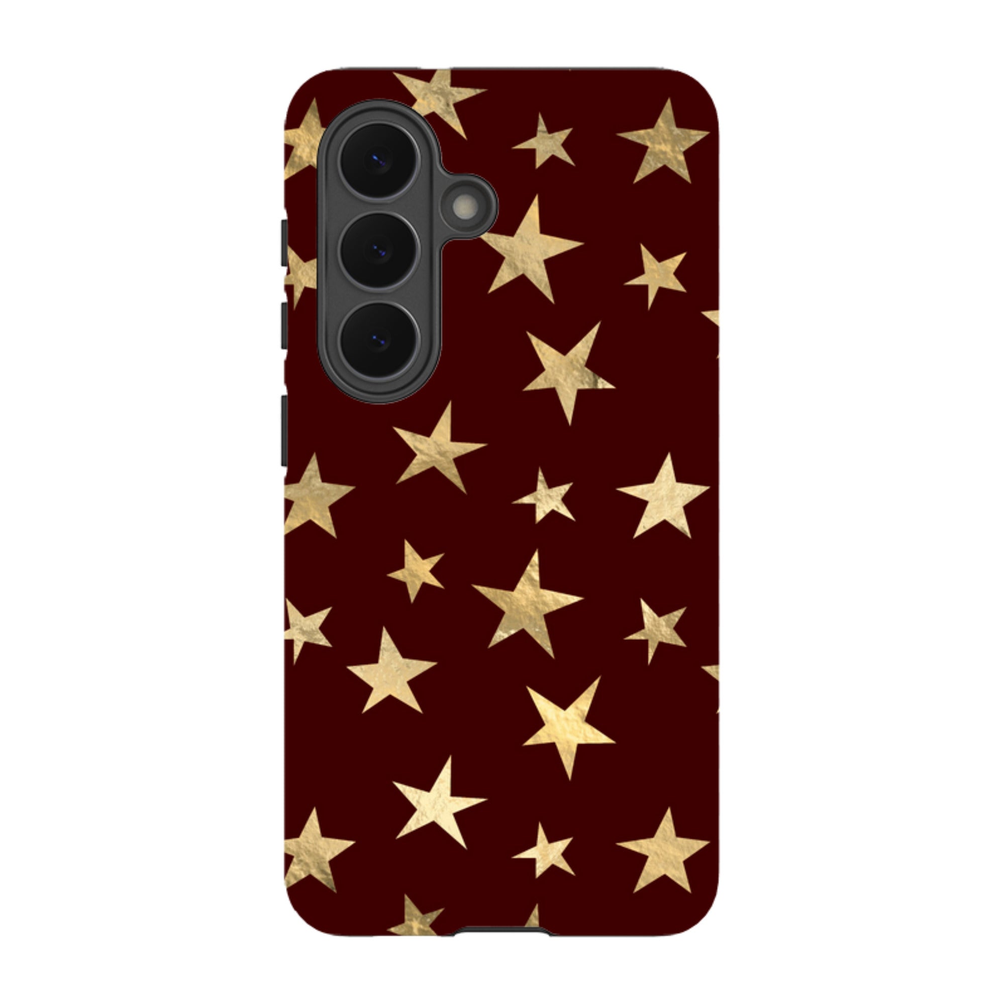 Samsung Tough Case - Brown and Gold Stars