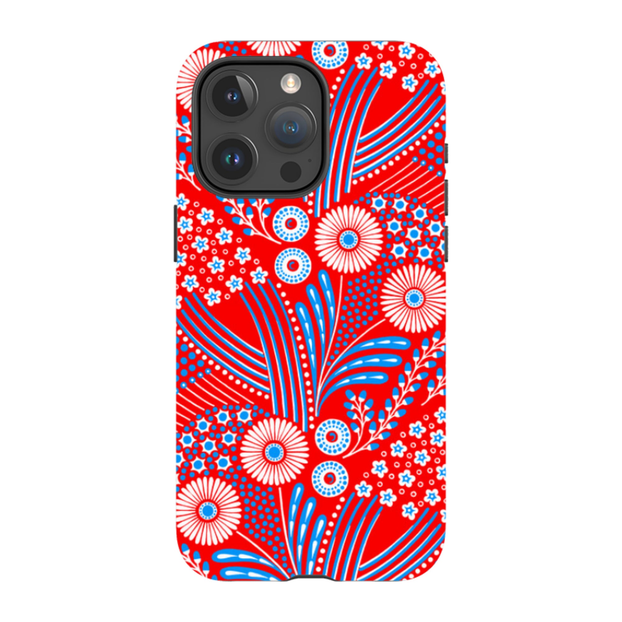 iPhone MagSafe Tough Case - Red Bouquet By Cressida Bell